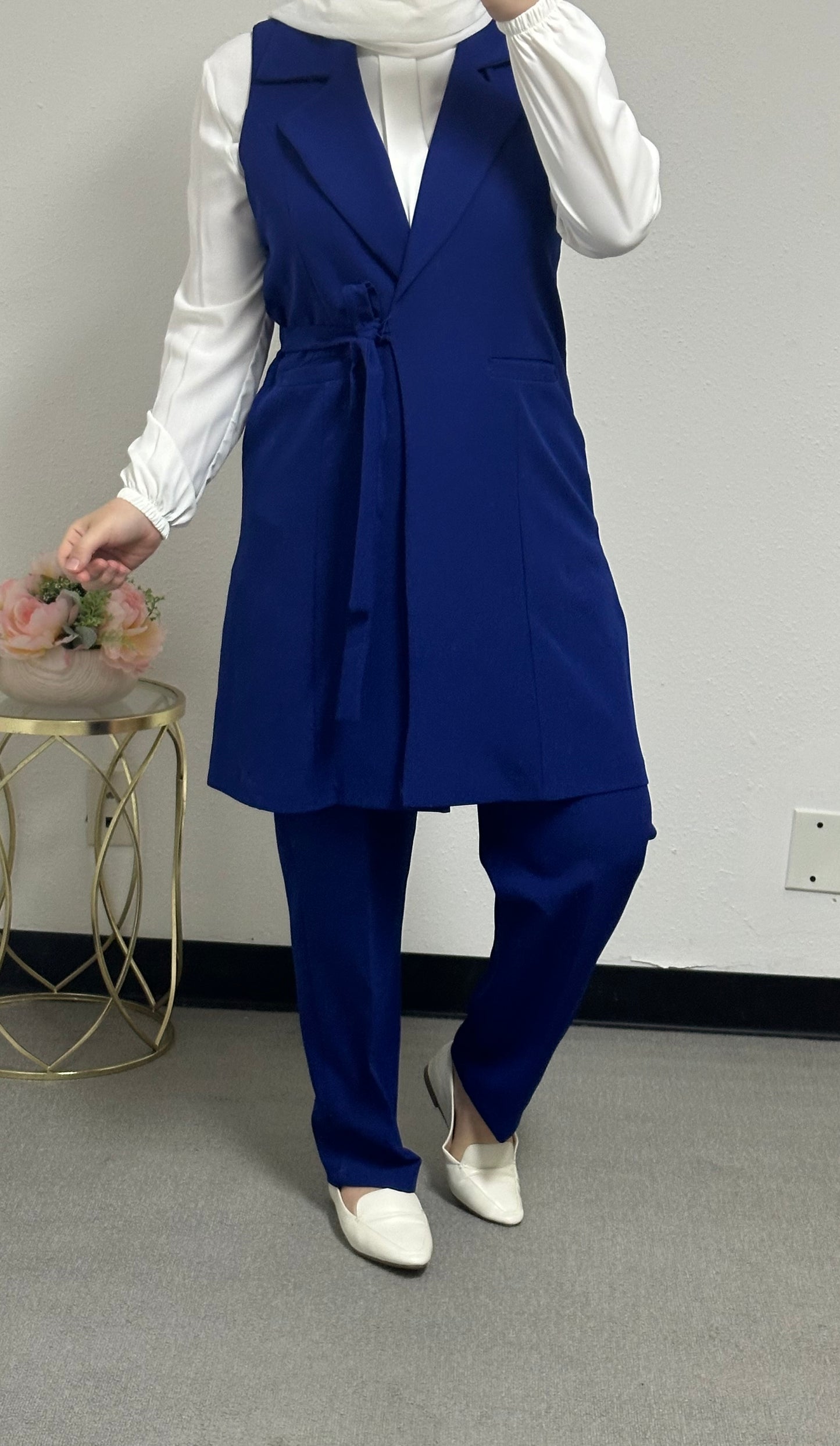 Three pieces set side belt