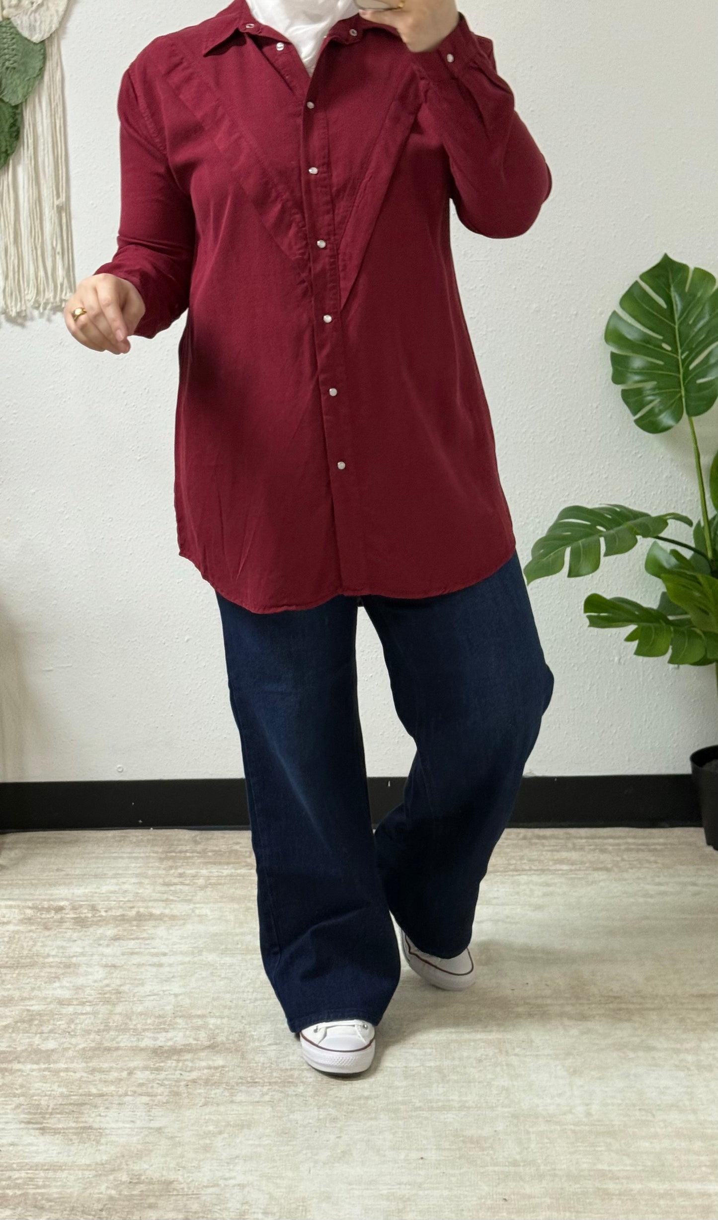 Classic ruffle shirt