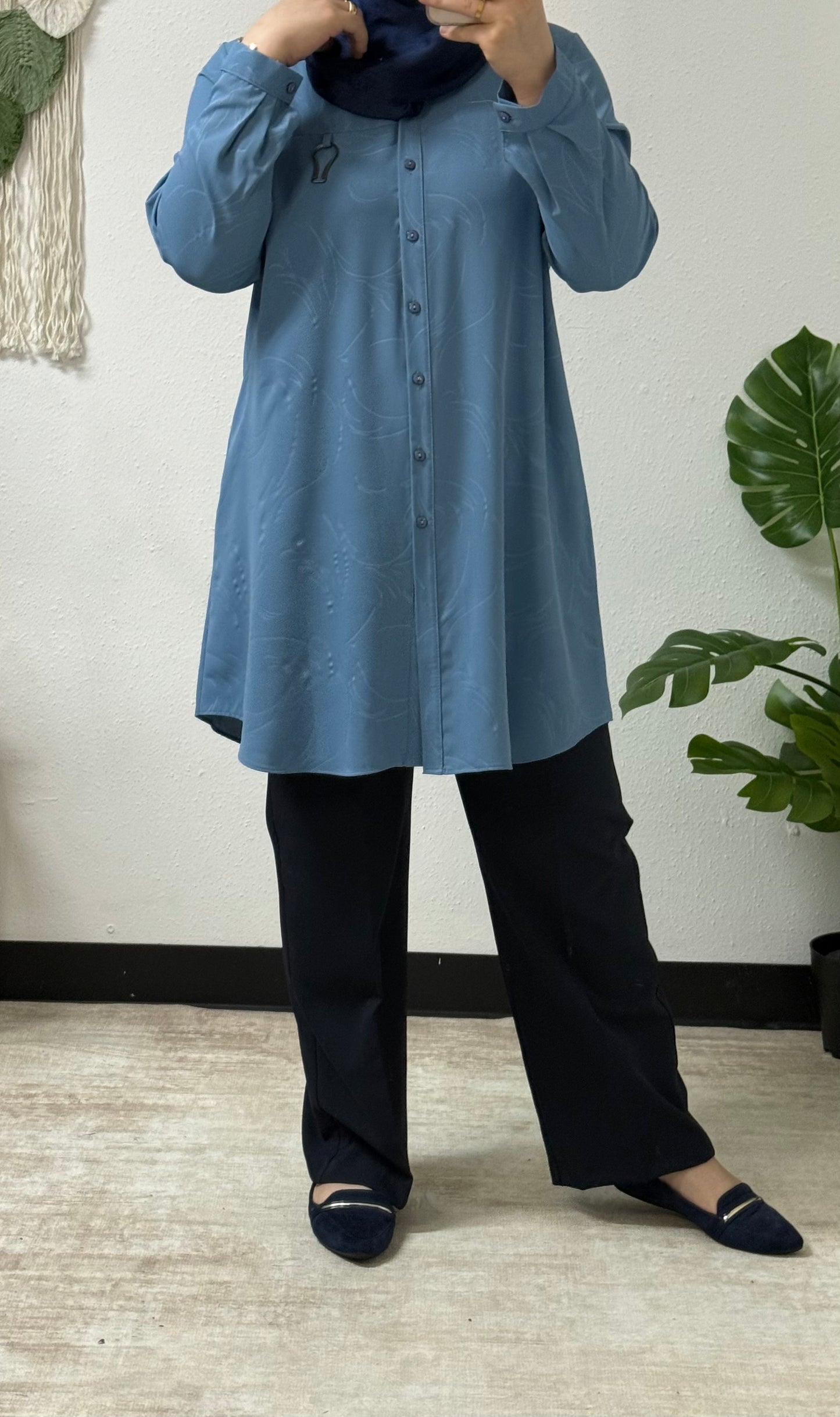 Modest Collar Shirt