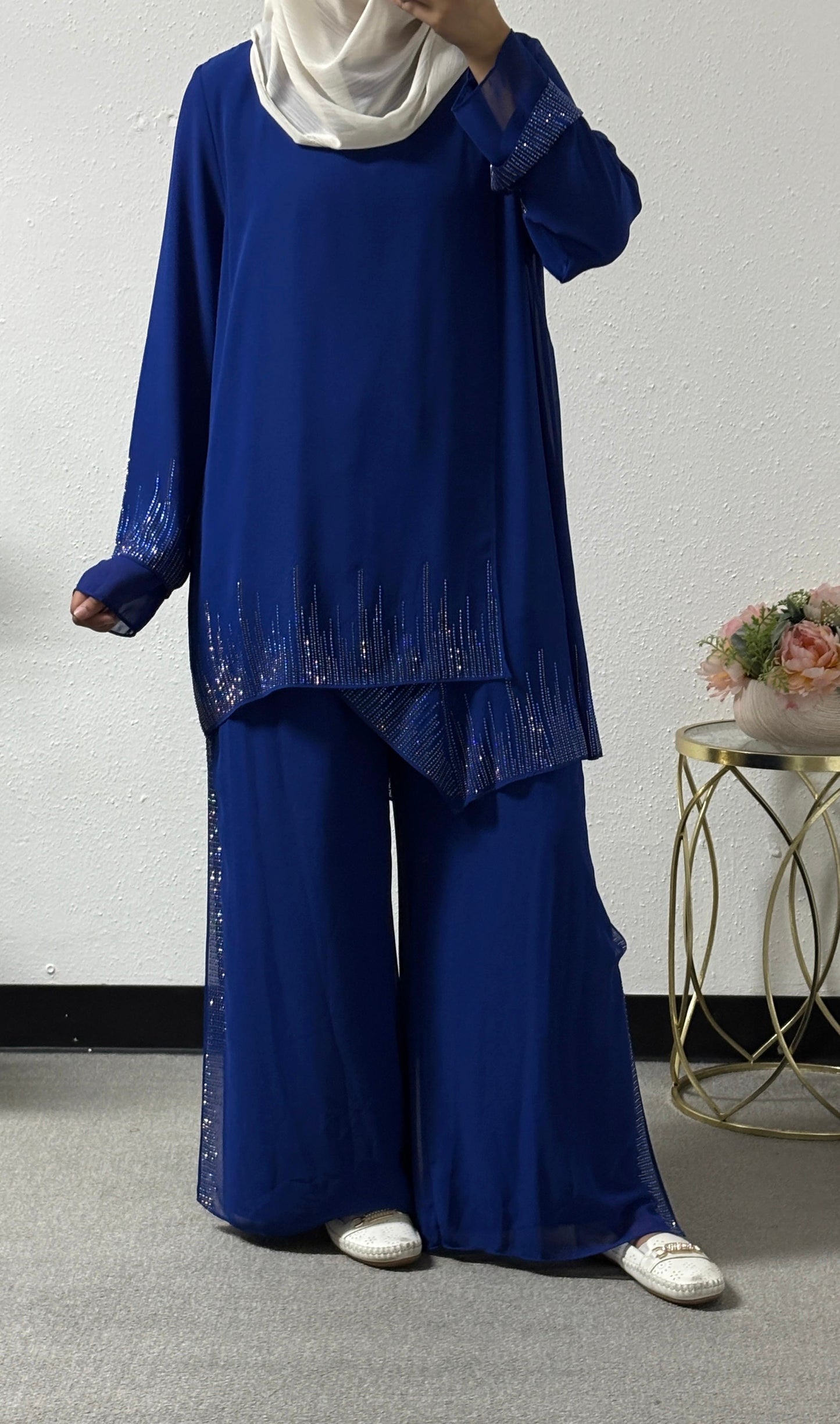 Modern chiffon set