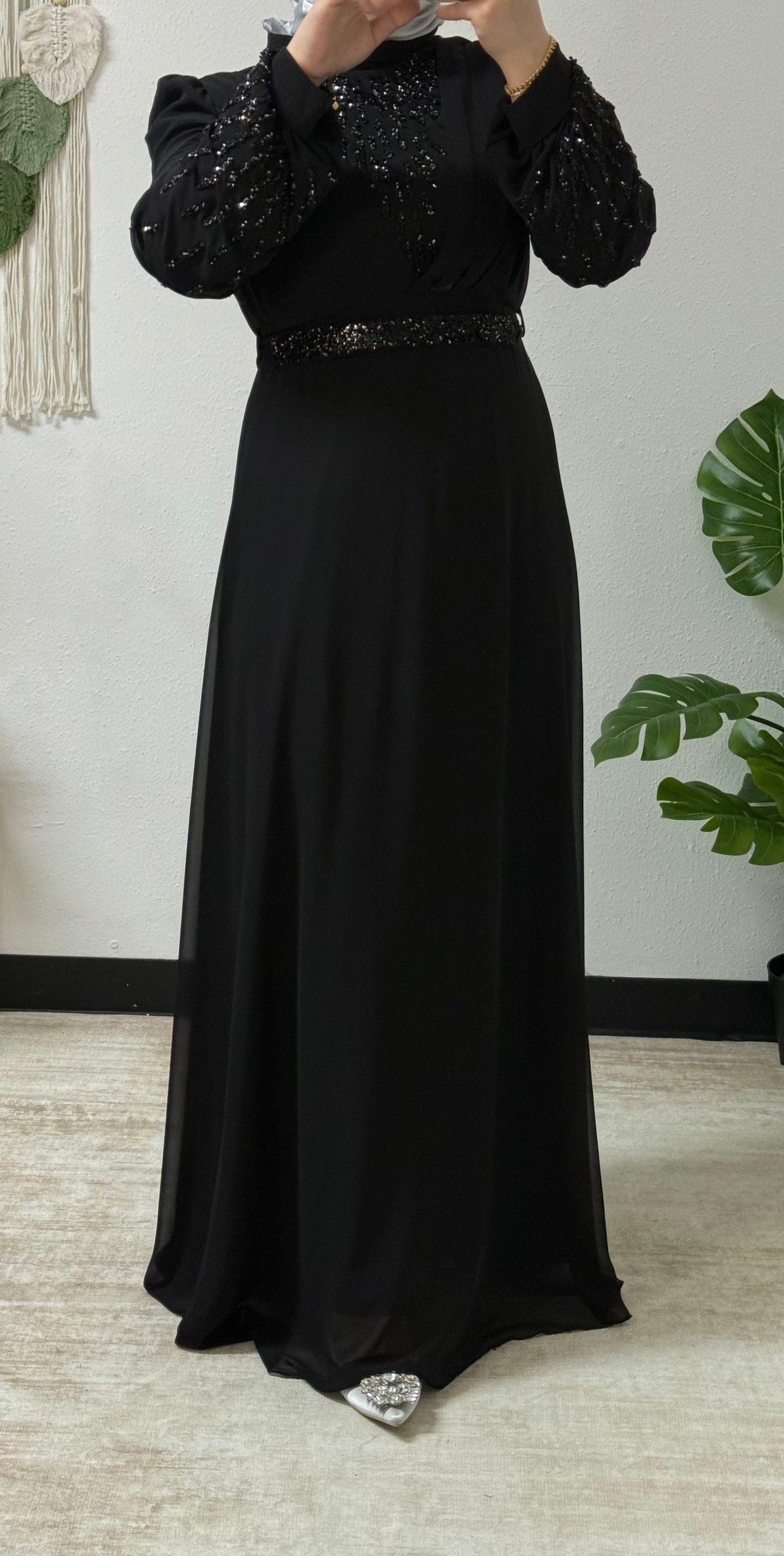 Modern sparkle dress
