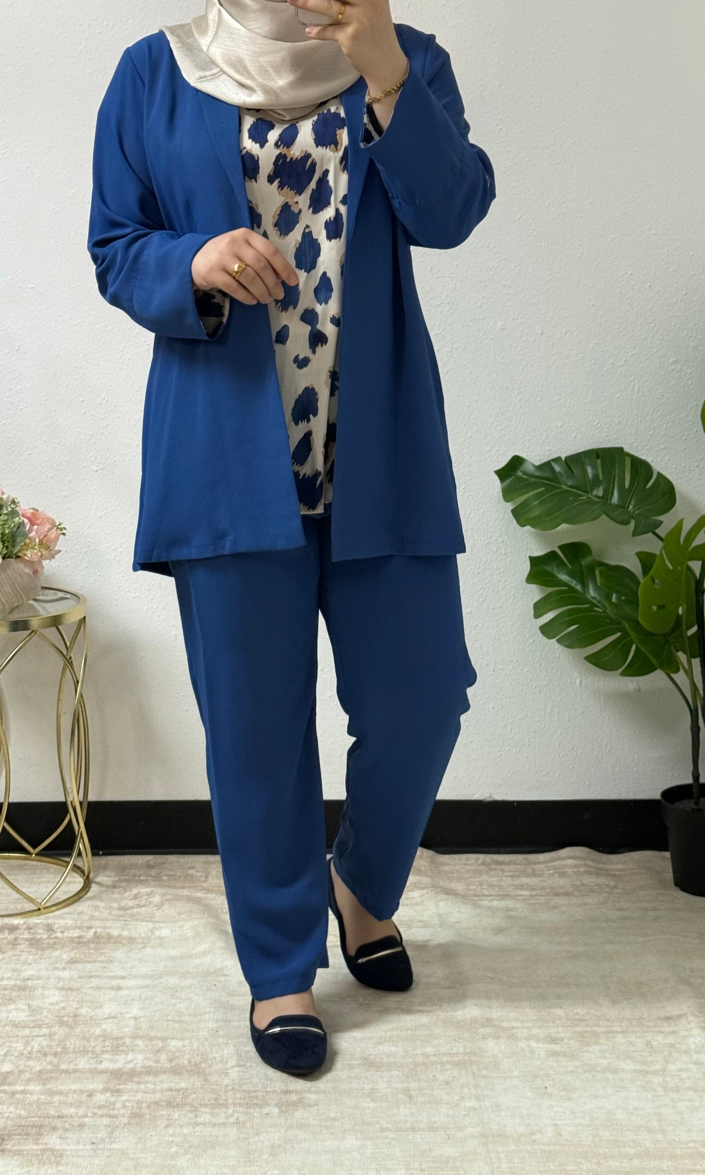 Printed three-piece set