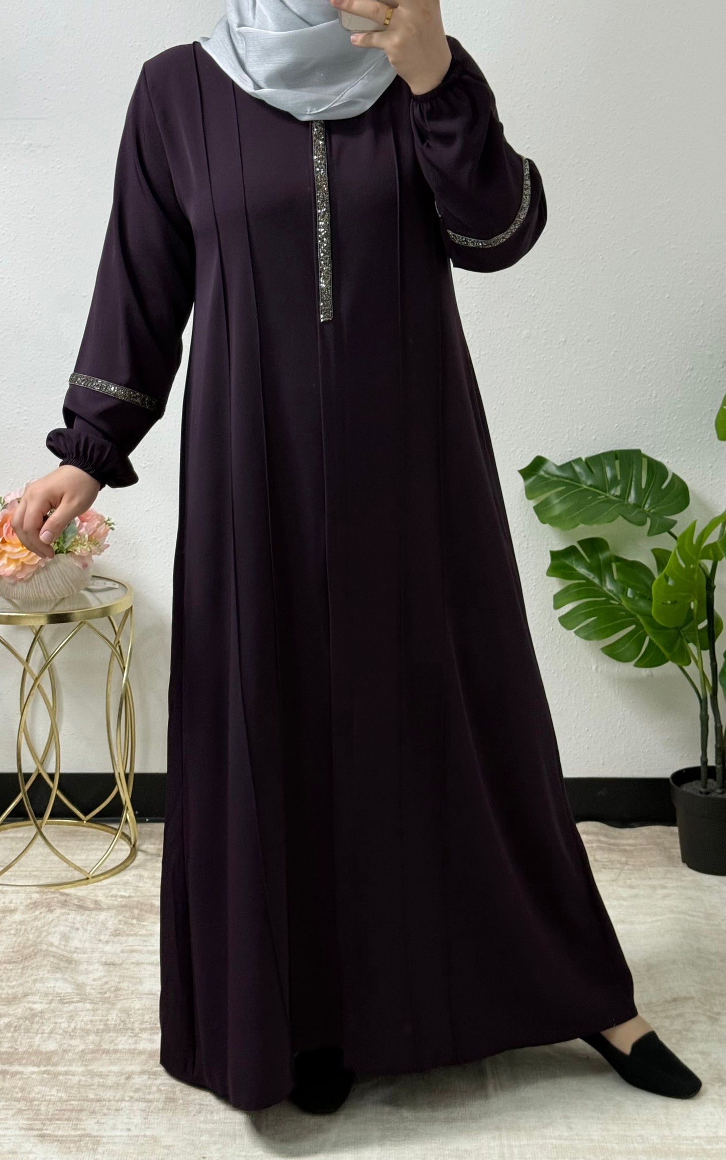 Formal Beaded Abaya