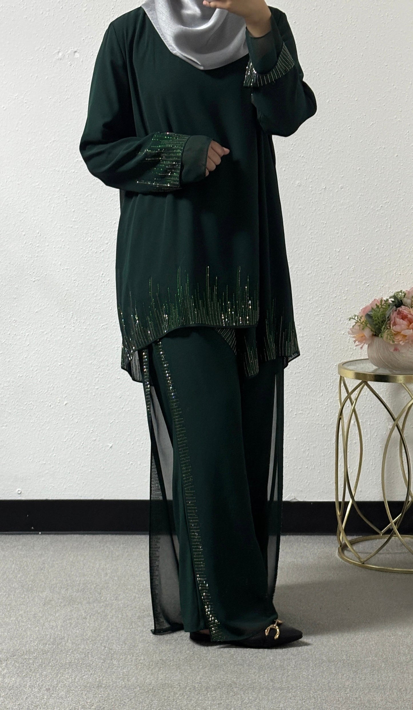 Modern chiffon set