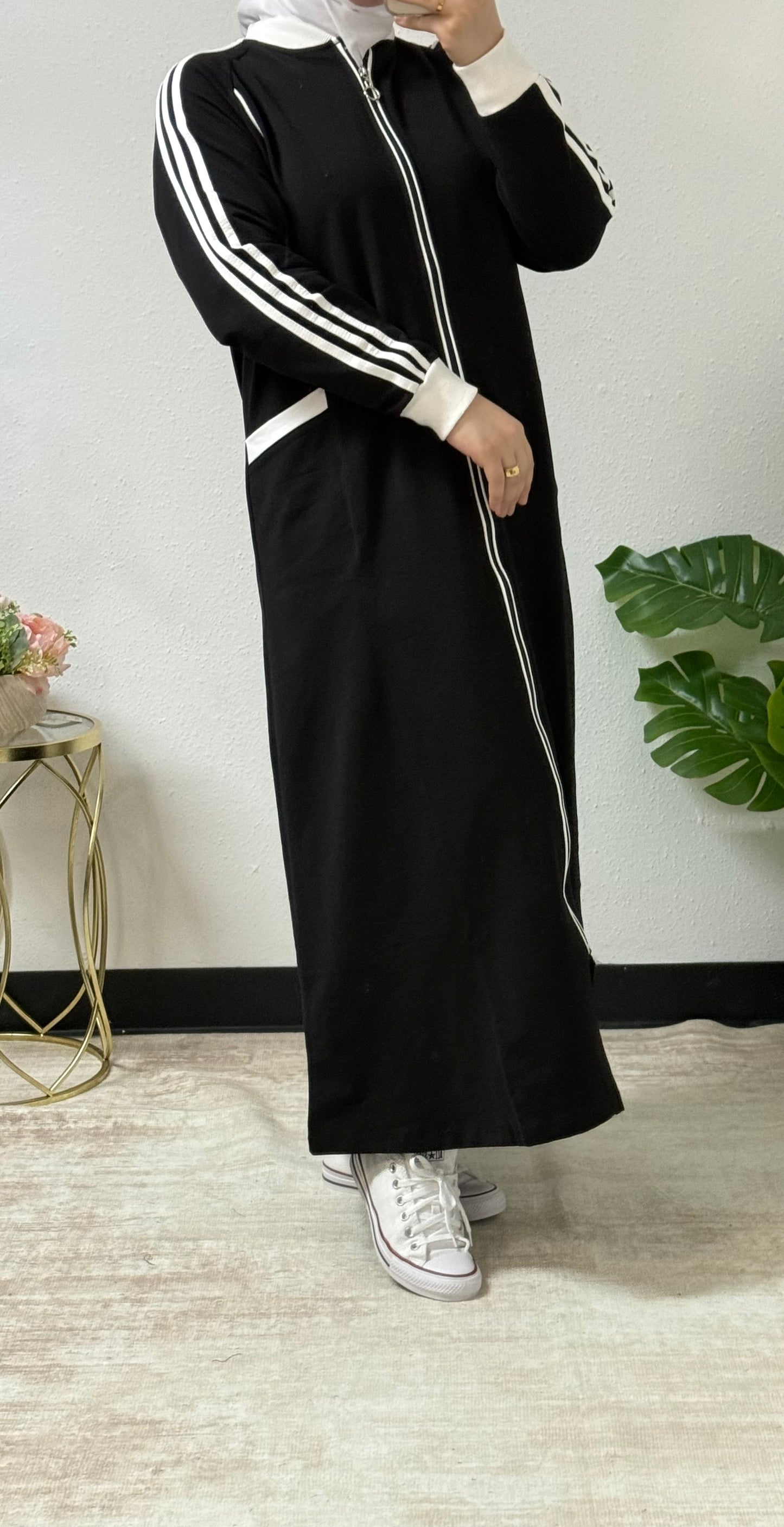 Sport Luxe Zip Dress