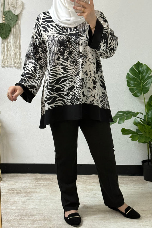 Animal Print Shirt