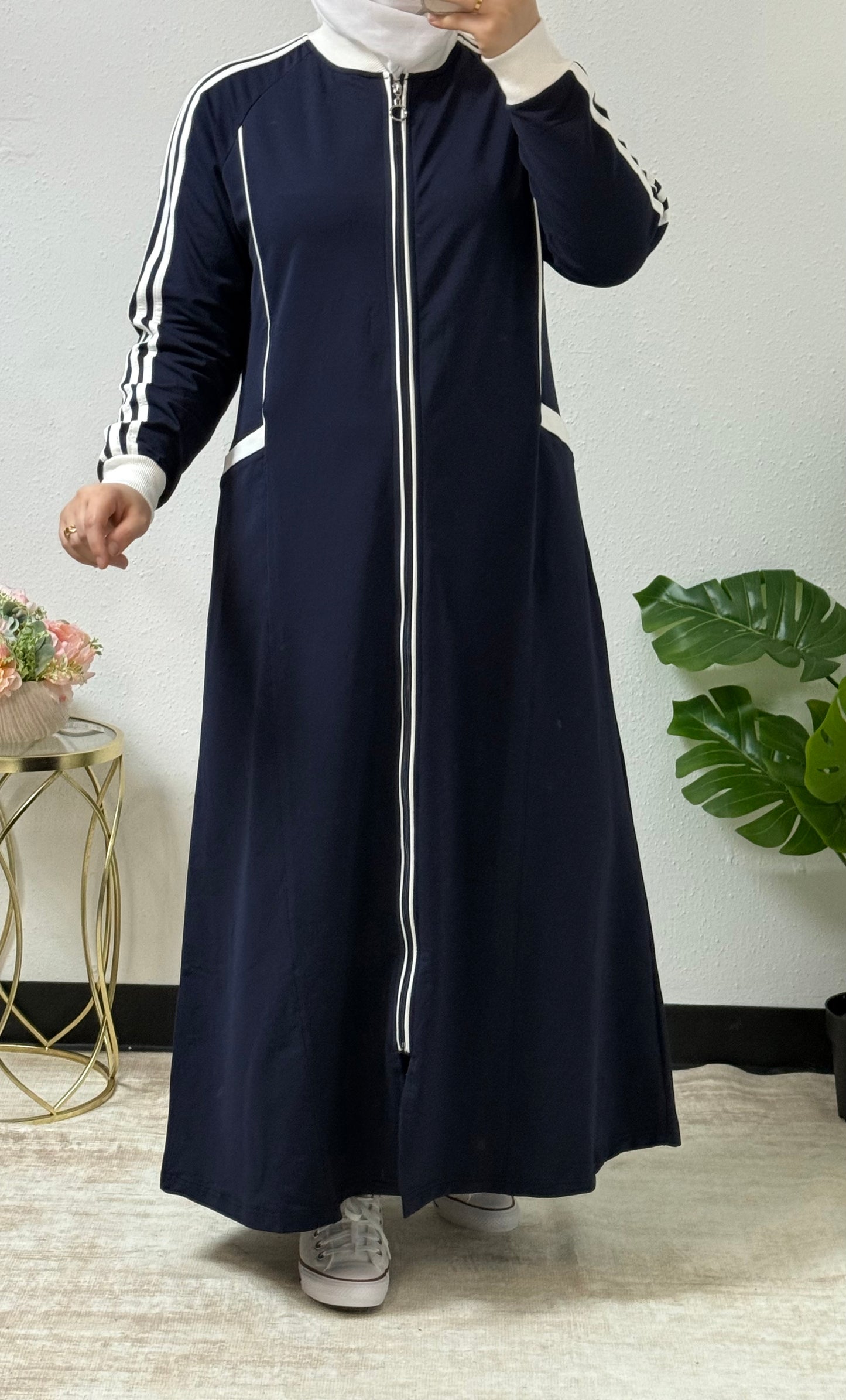 Sport Luxe Zip Dress