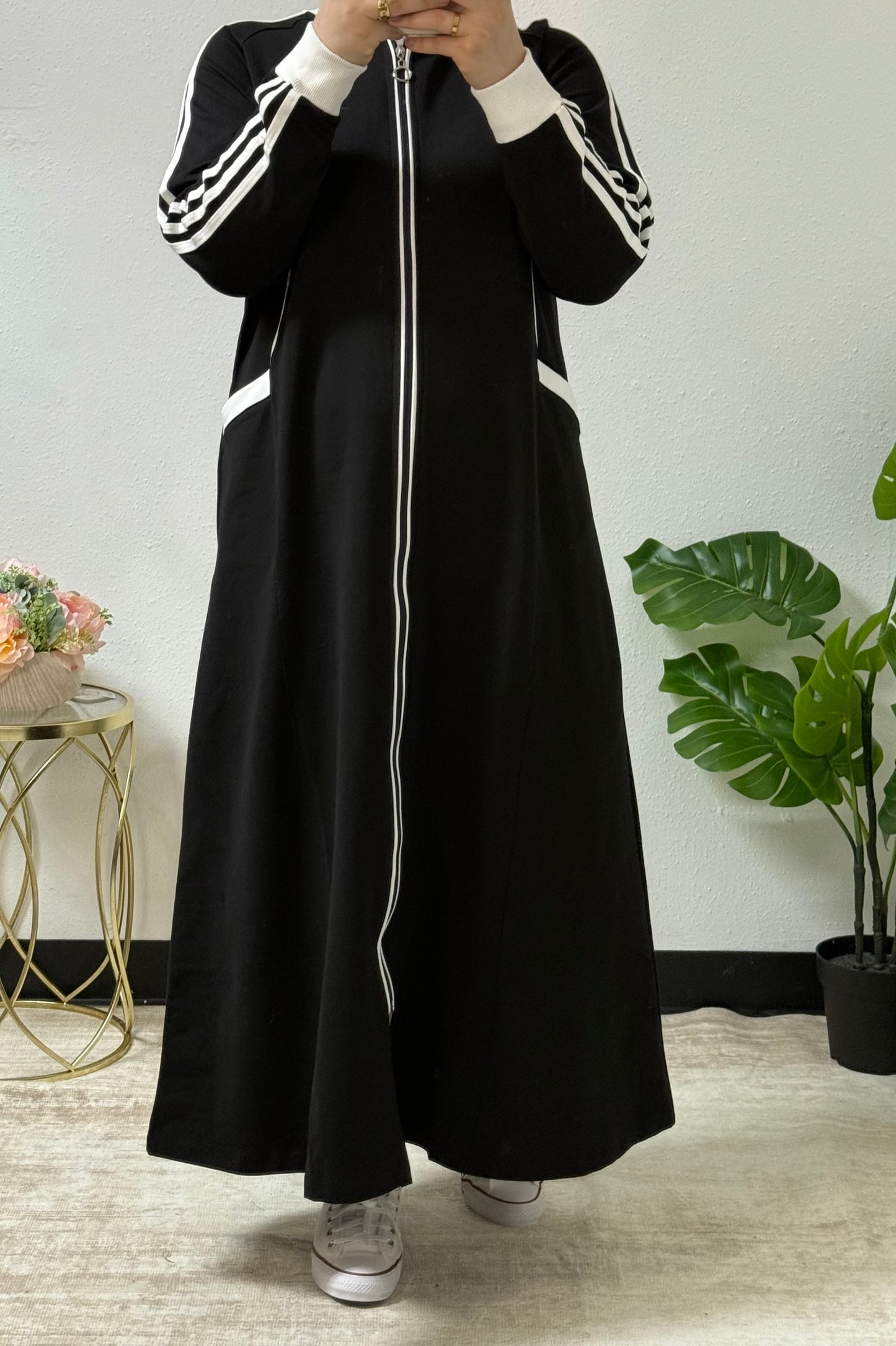 Sport Luxe Zip Dress