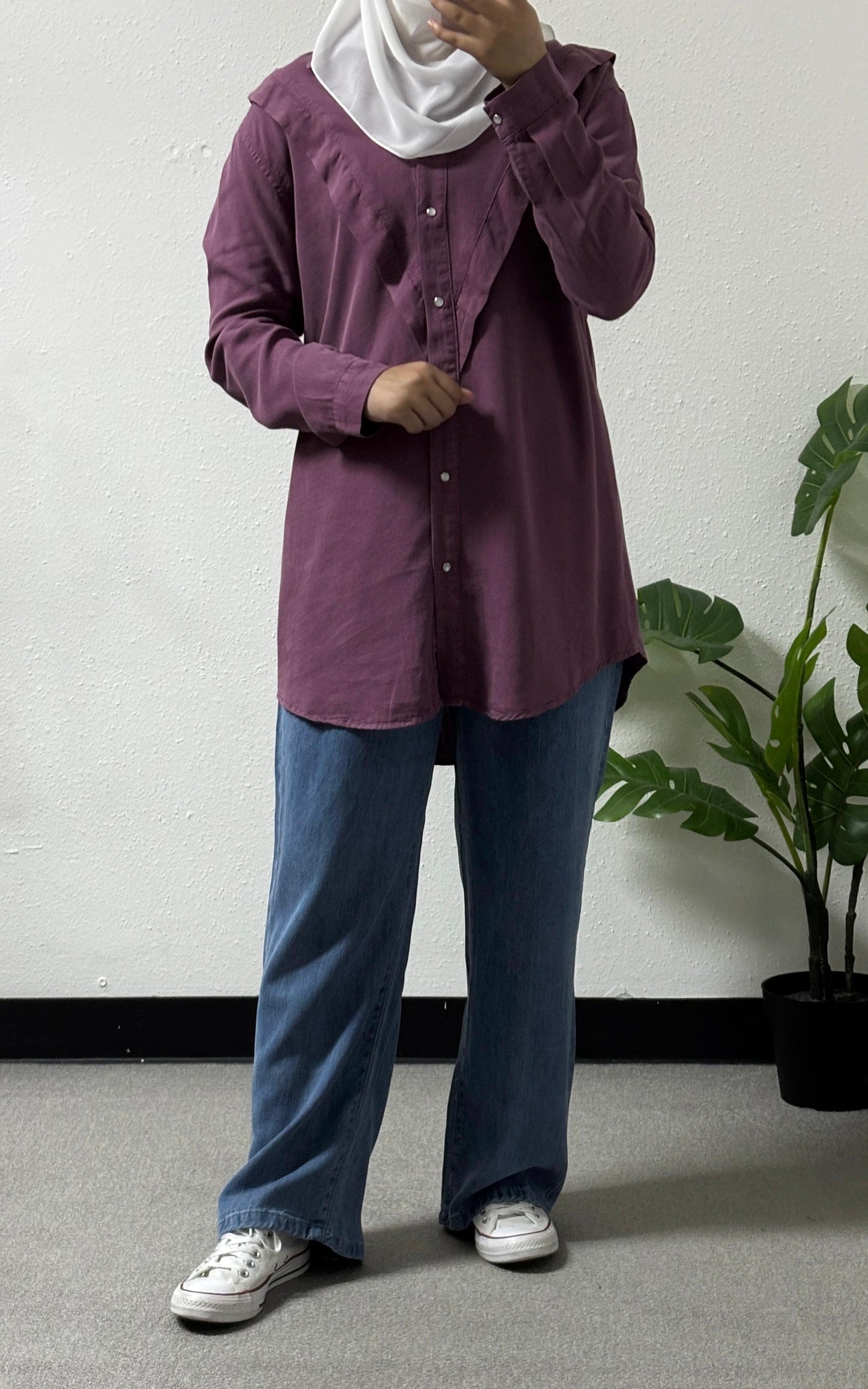 Classic ruffle shirt