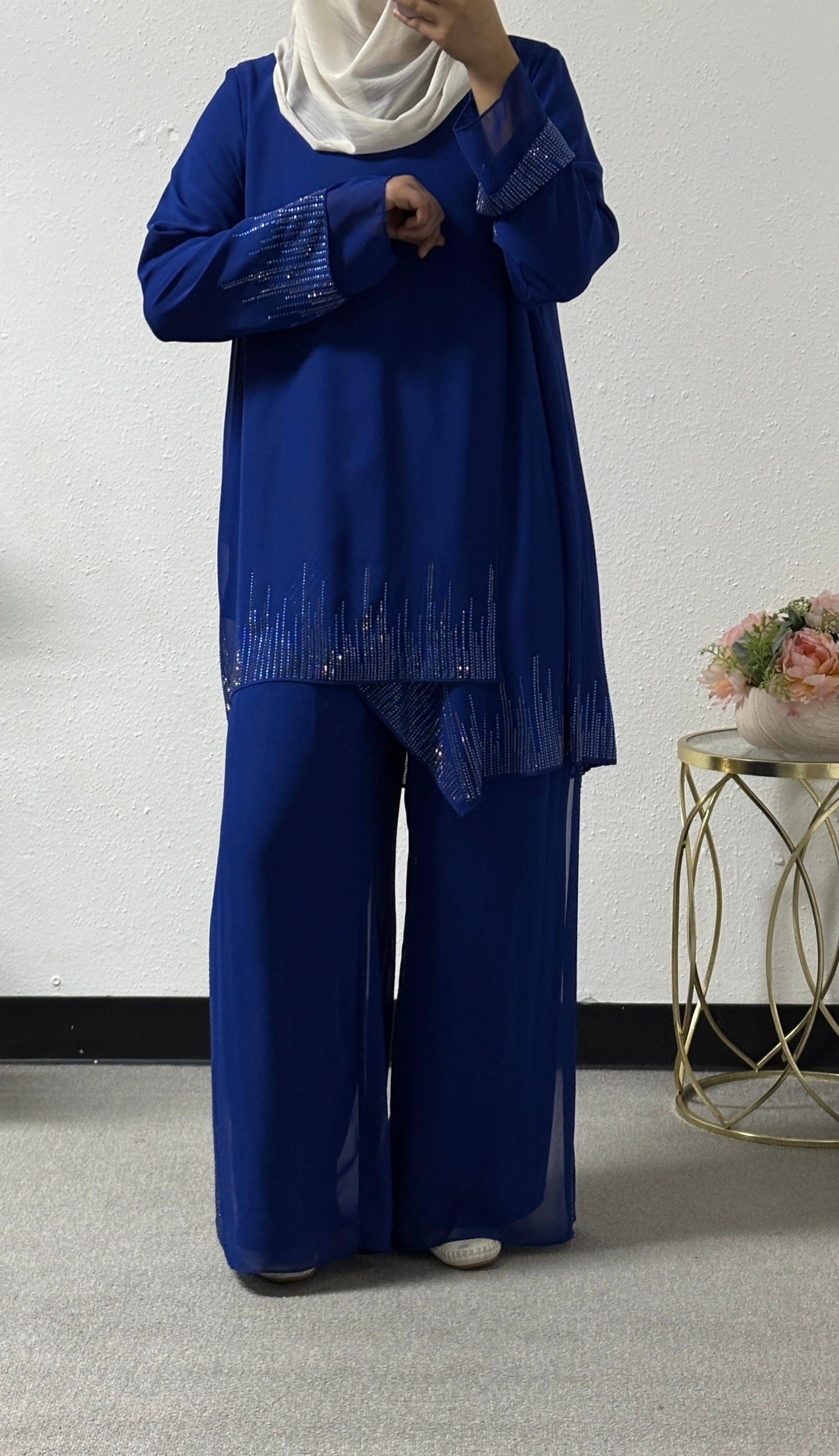 Modern chiffon set