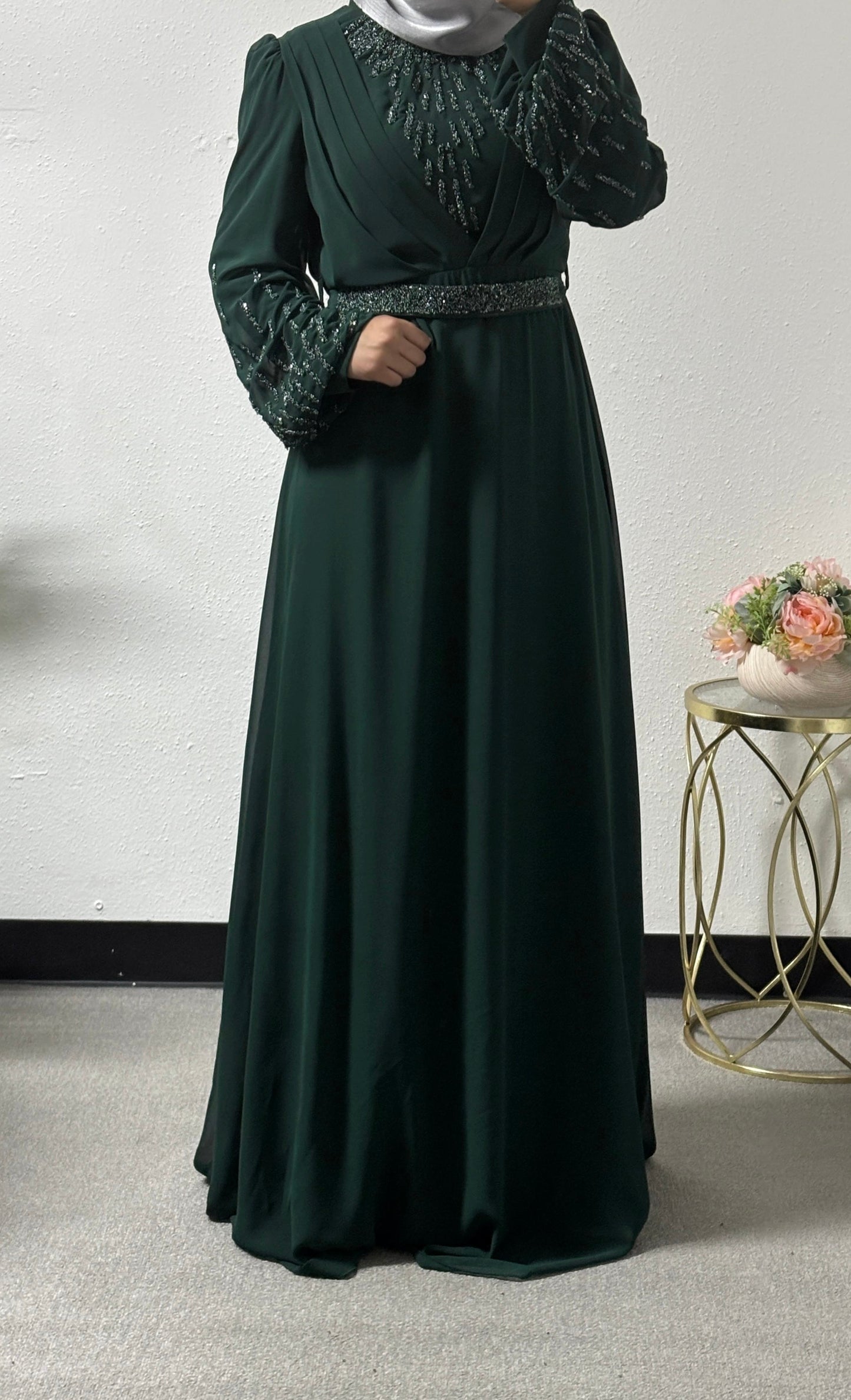 Modern sparkle dress
