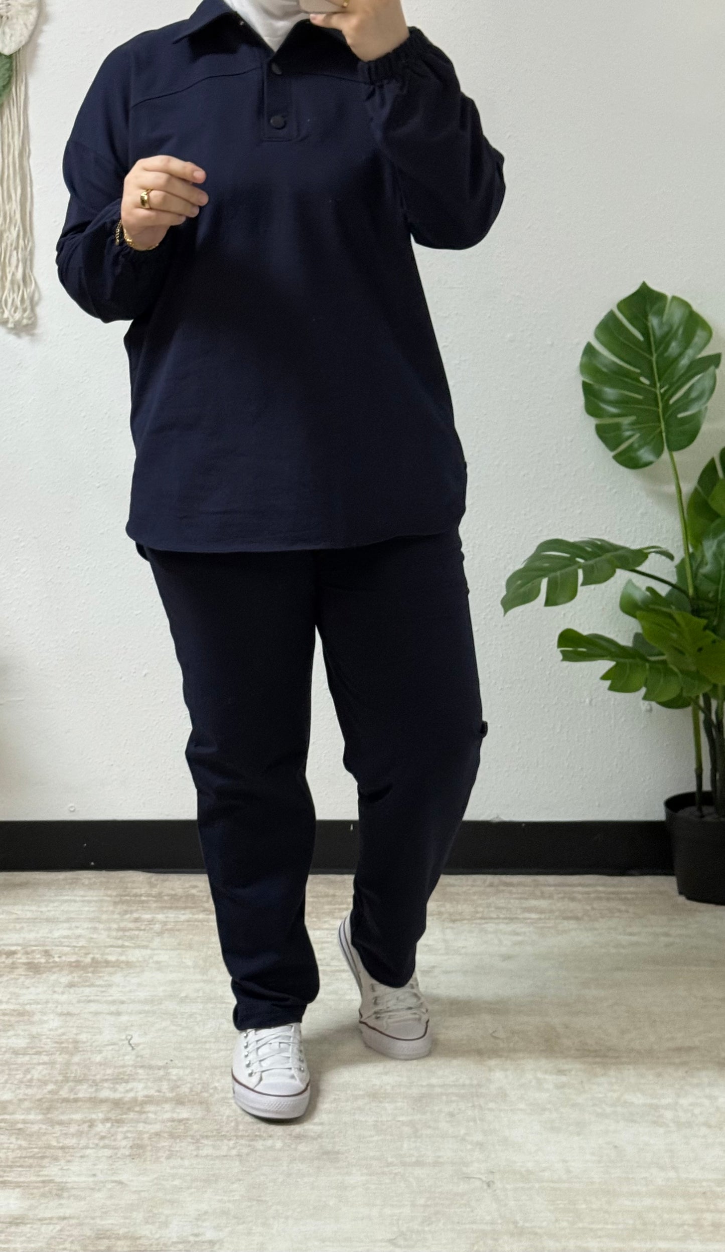 Collar Button Tracksuit