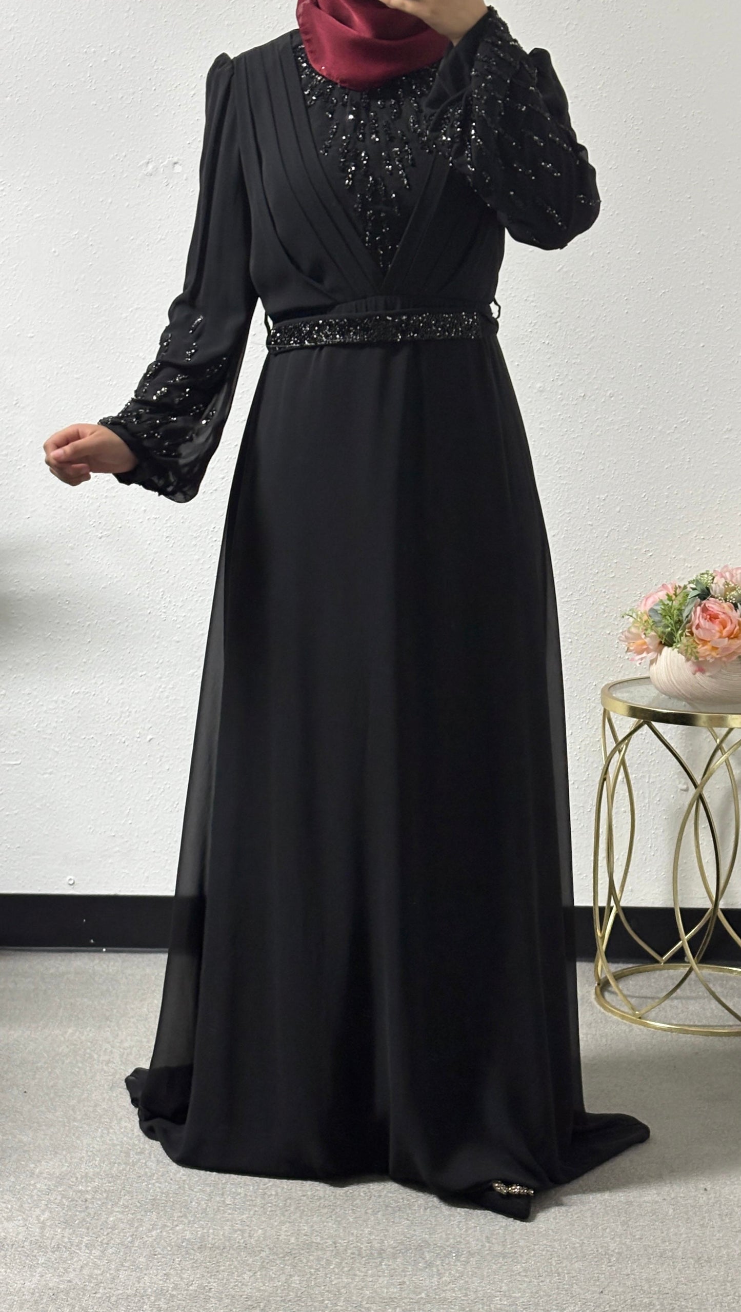 Modern sparkle dress