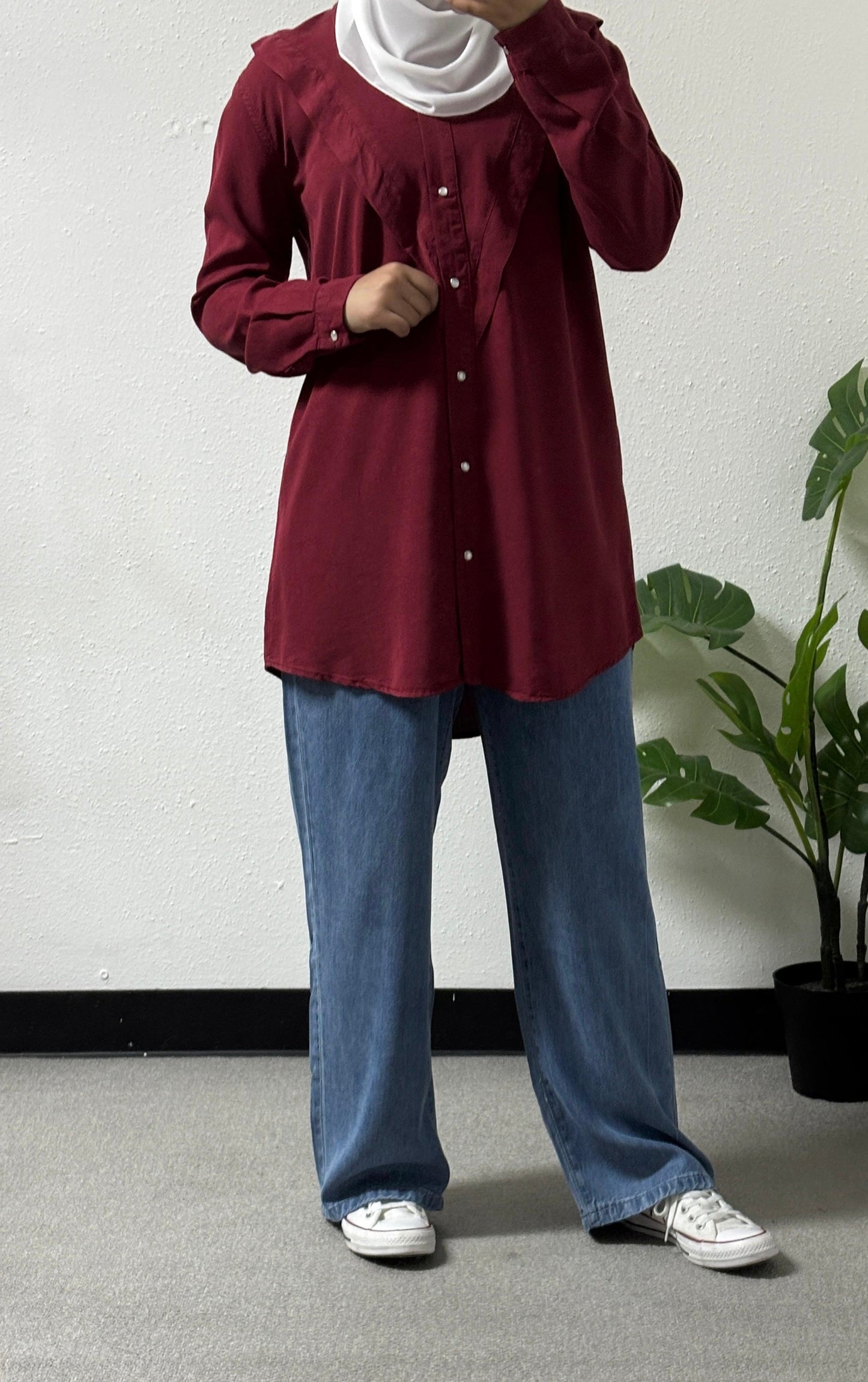 Classic ruffle shirt