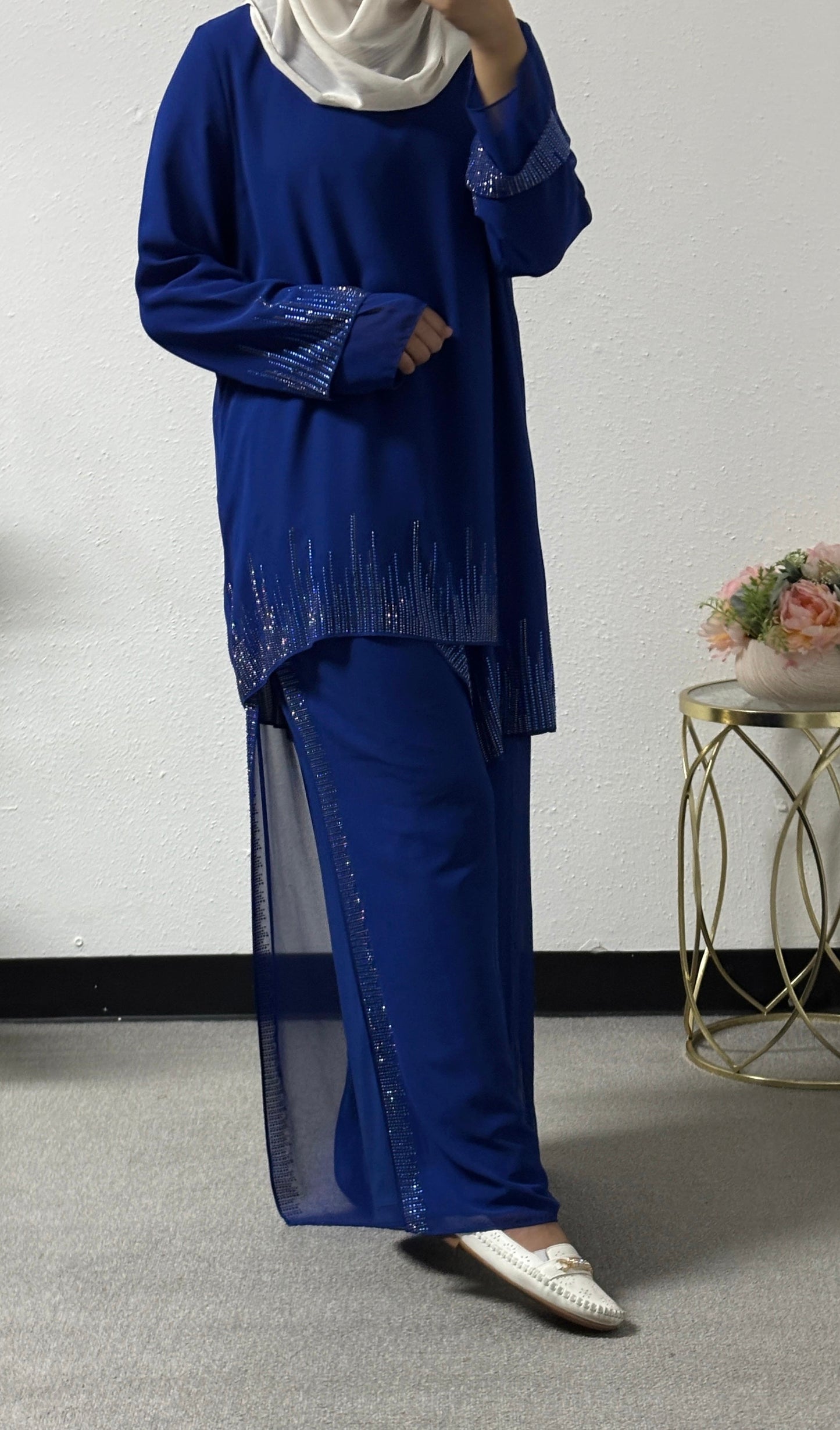 Modern chiffon set