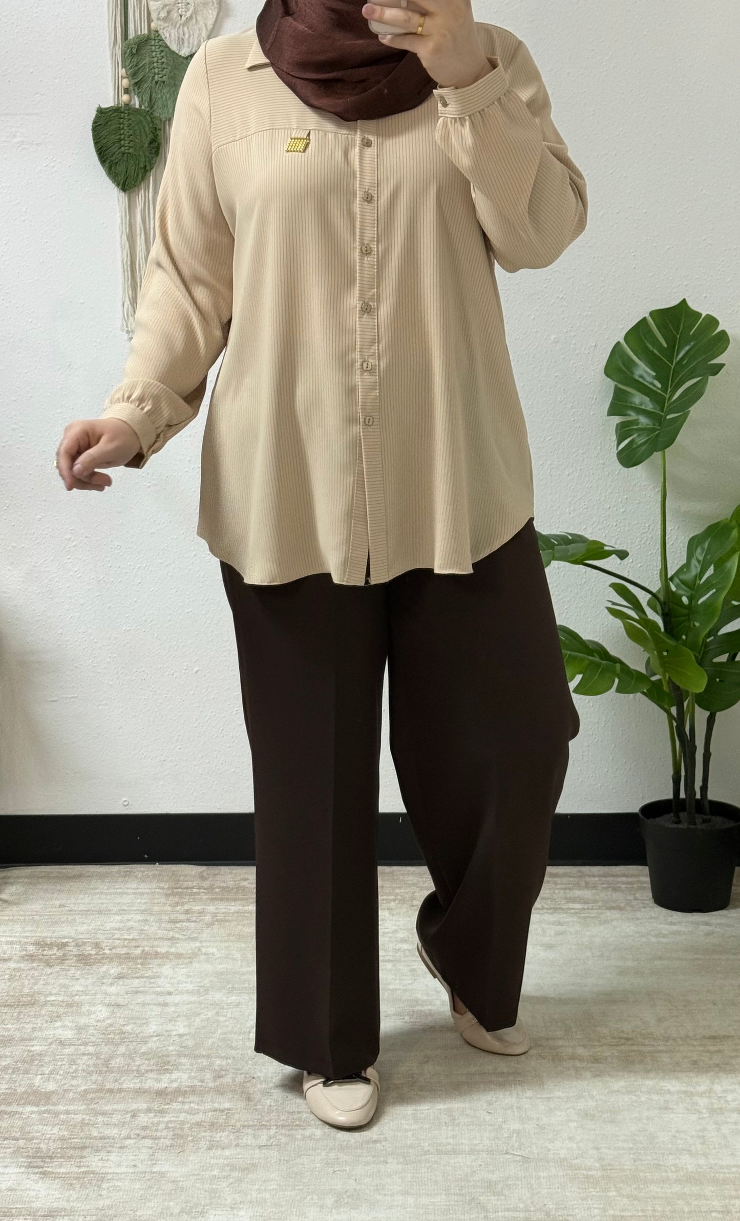 Collar & Lines Shirt