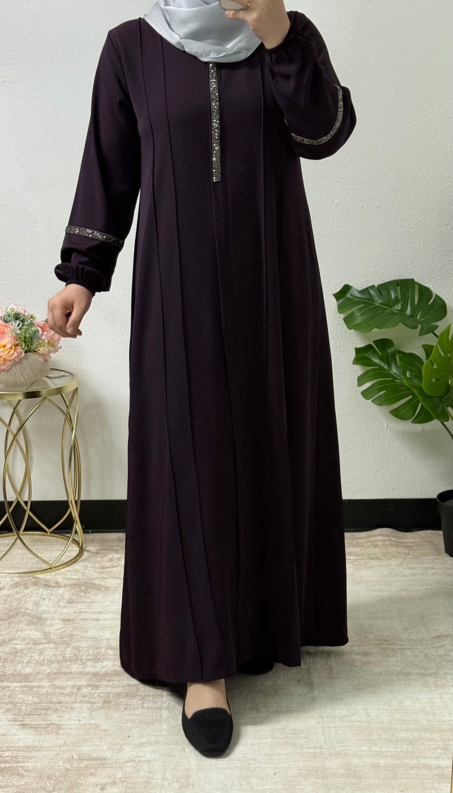 Formal Beaded Abaya
