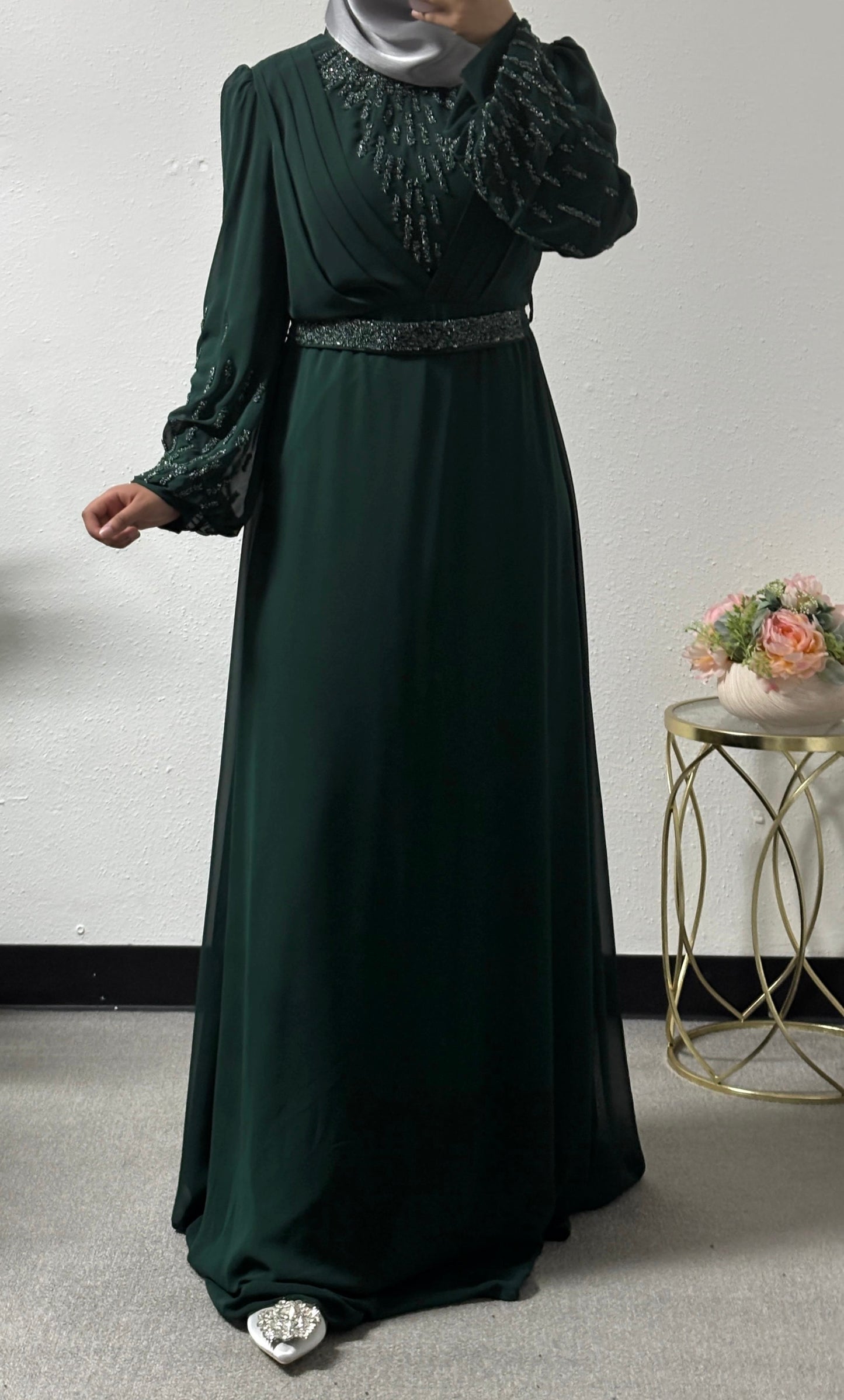 Modern sparkle dress