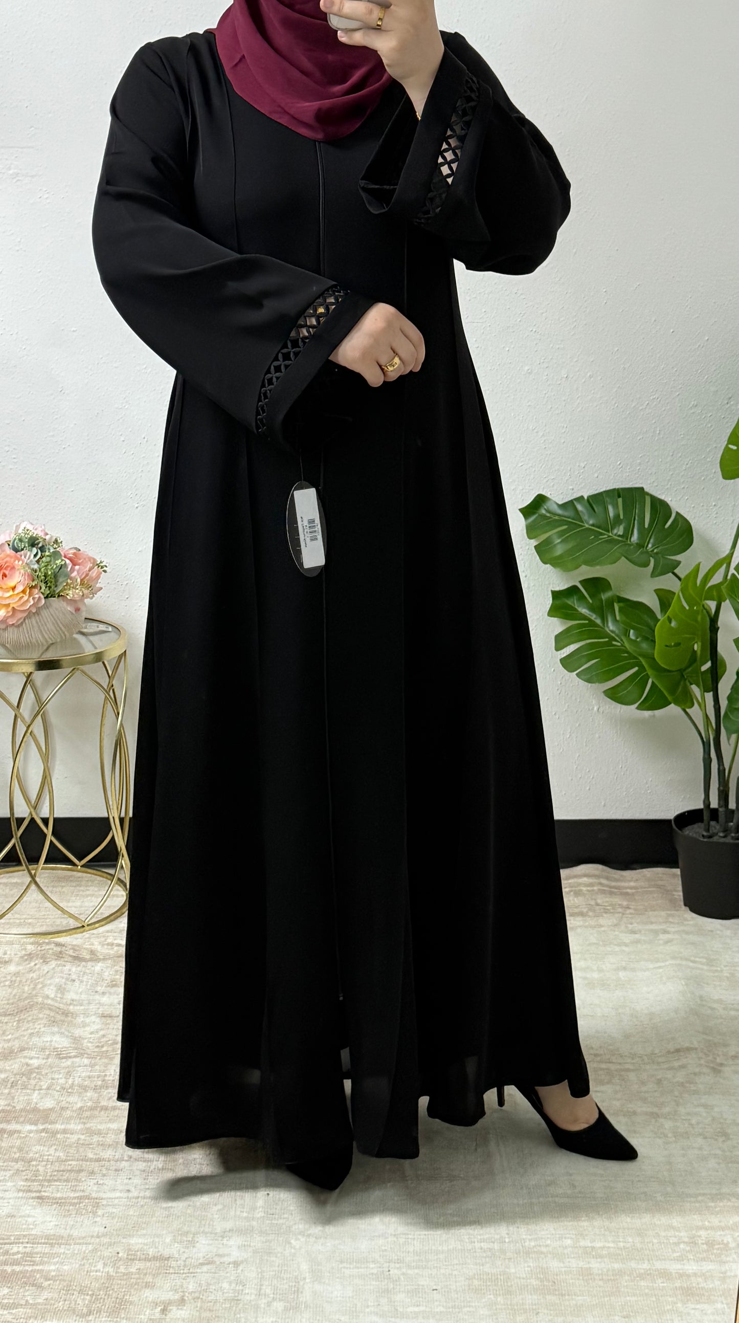 Noir Elegance Abaya