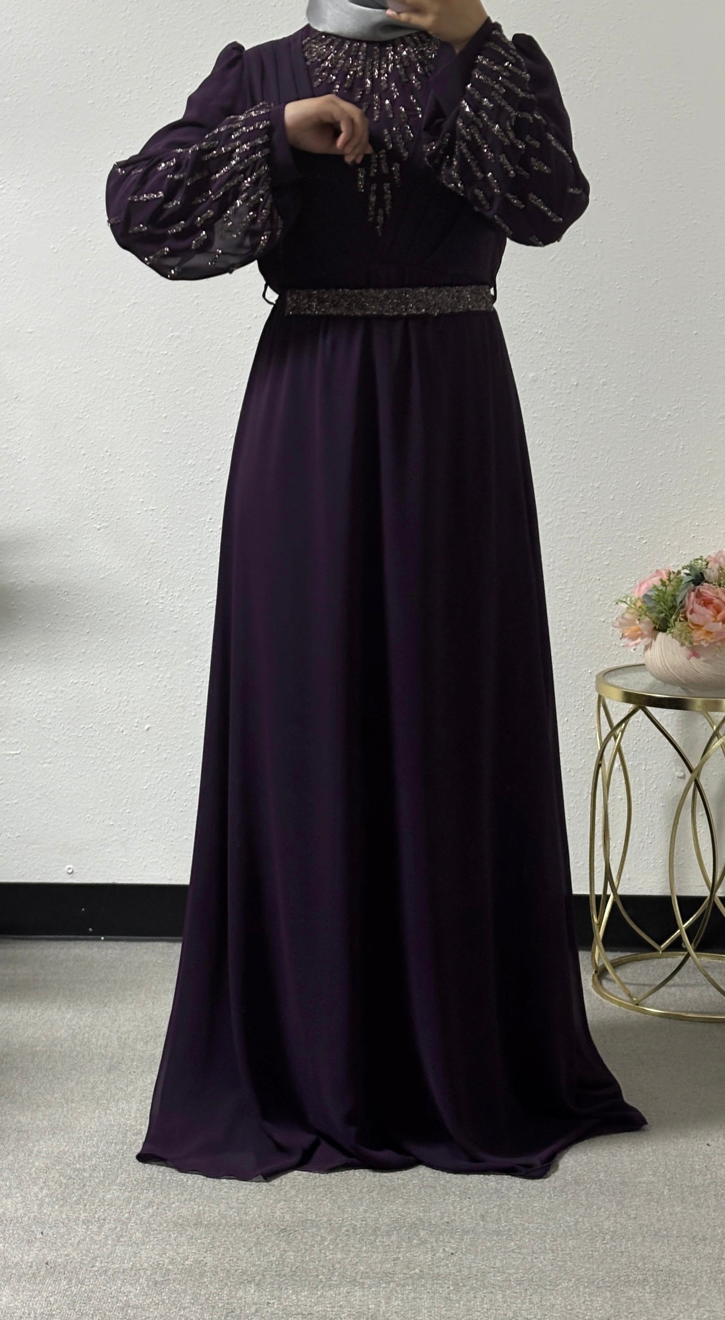 Modern sparkle dress
