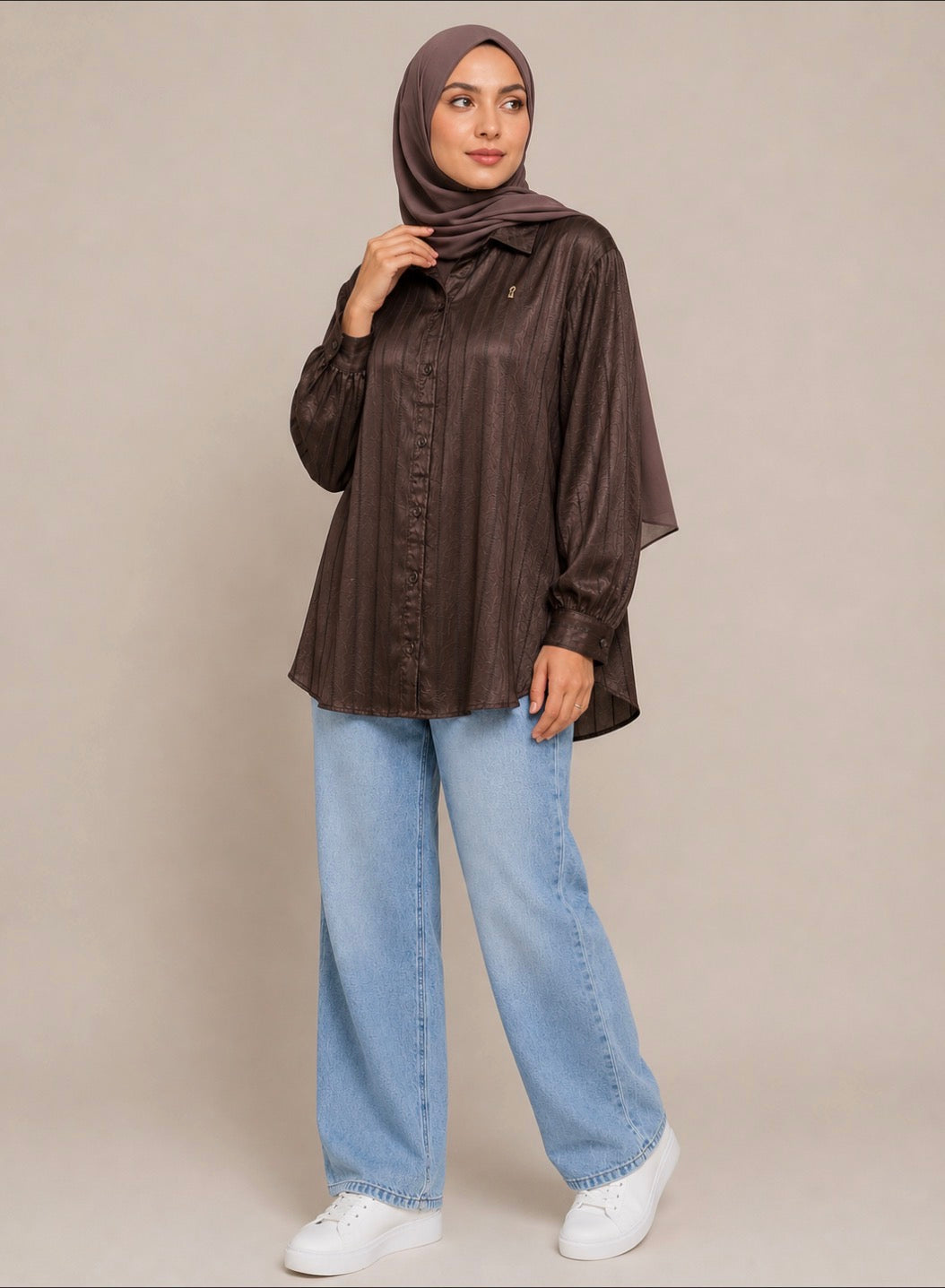 Silk Buttoned Shirt