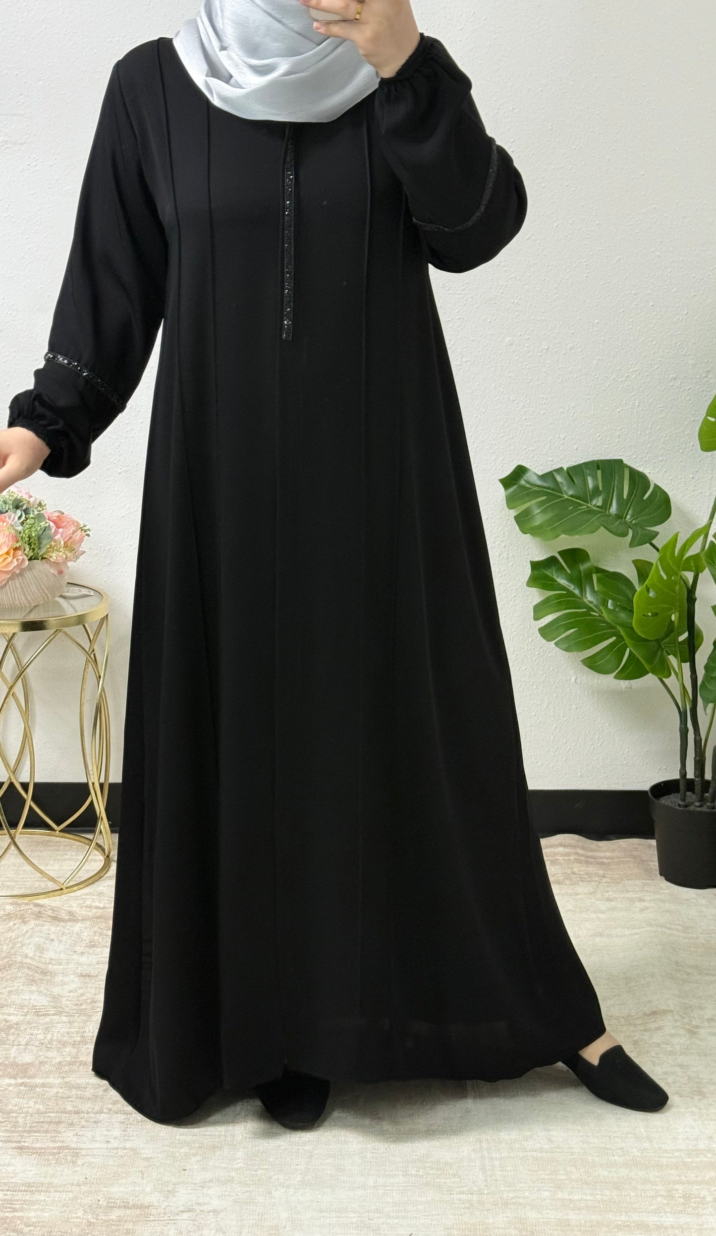 Formal Beaded Abaya