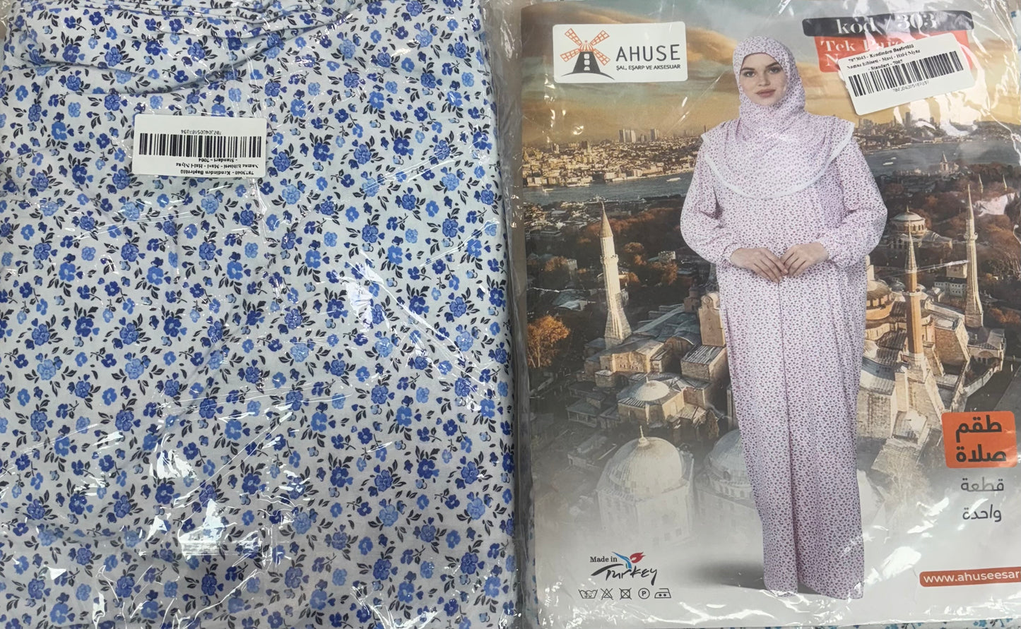 Floral print prayer clothes