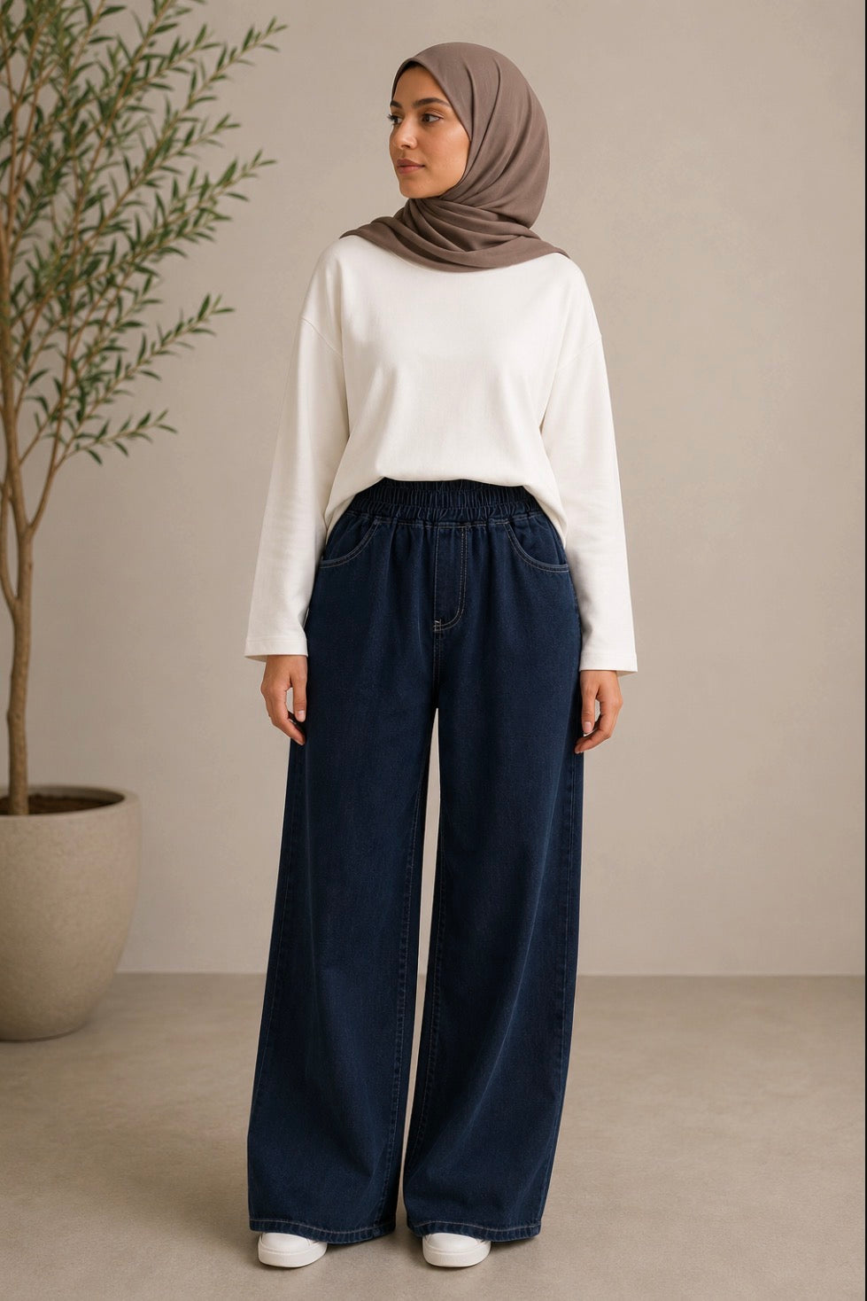Pants Wide(Denim)