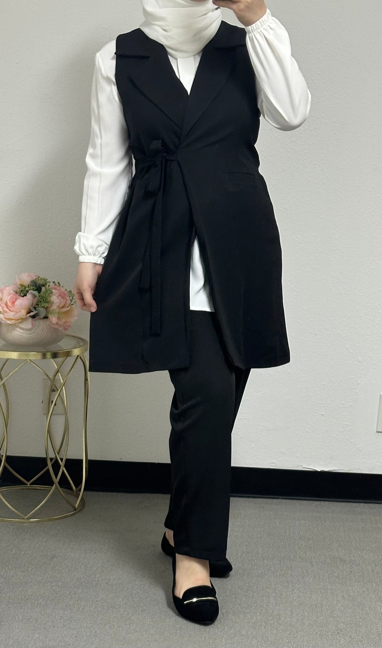 Three pieces set side belt