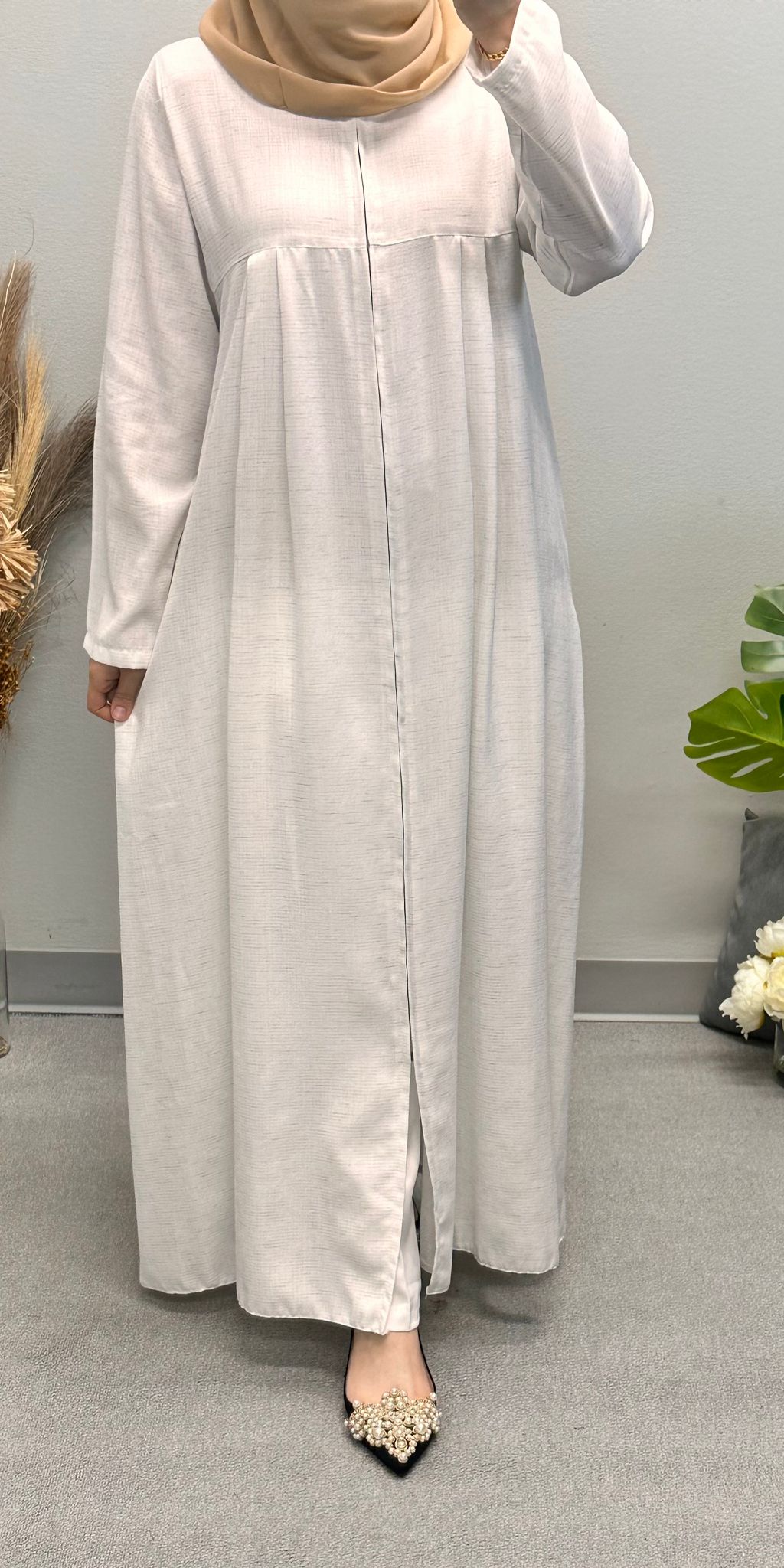 White Abaya