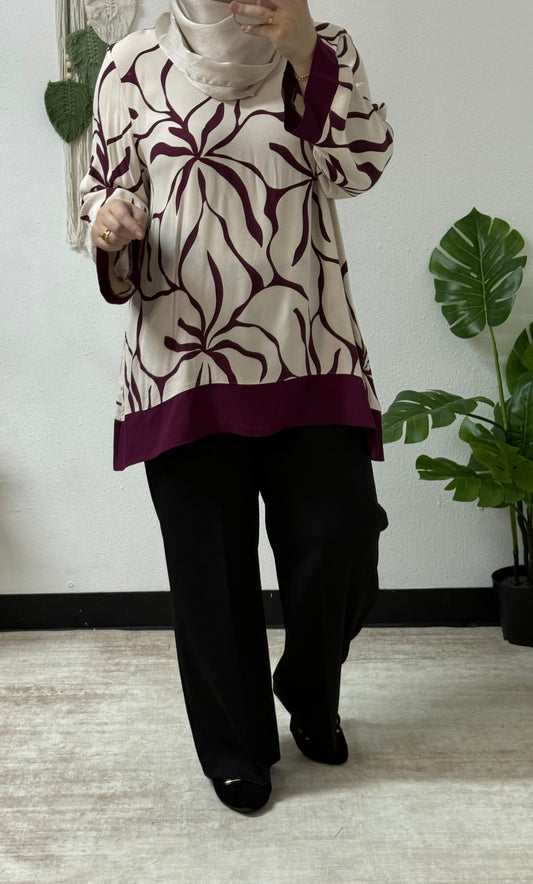 Red Floral Shirt