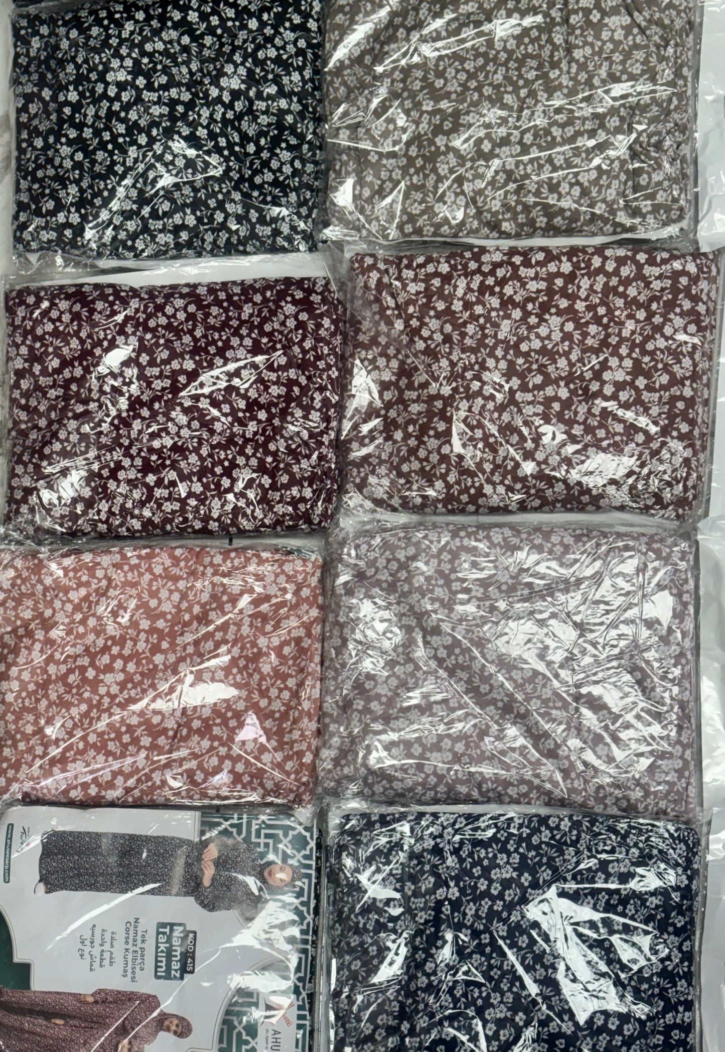 Prayer clothes flower print