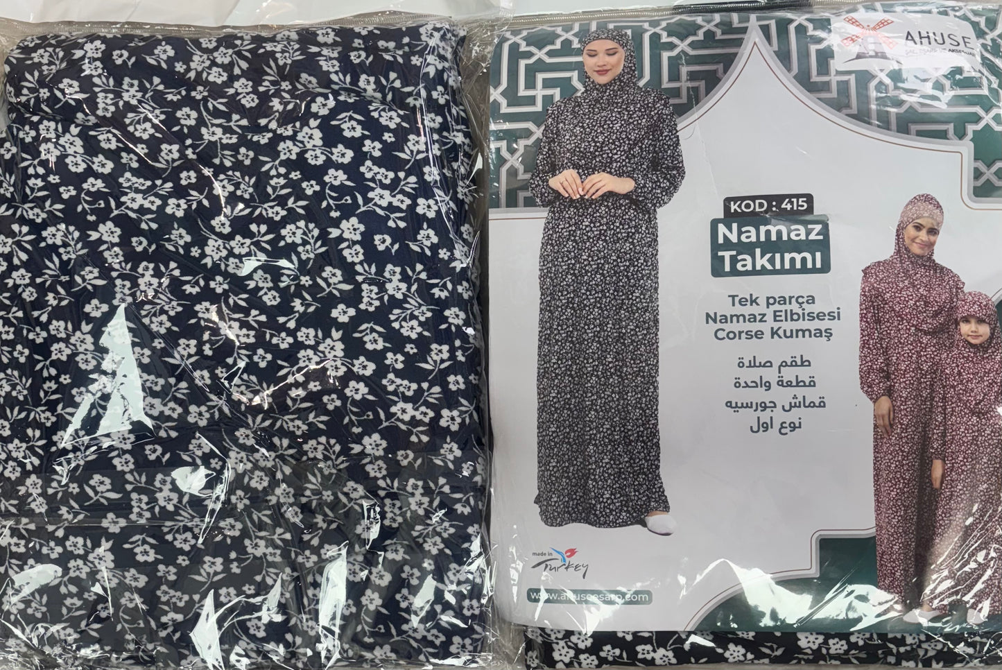 Prayer clothes flower print