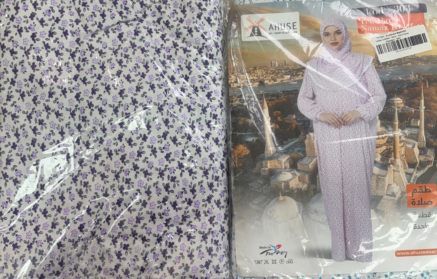 Floral print prayer clothes