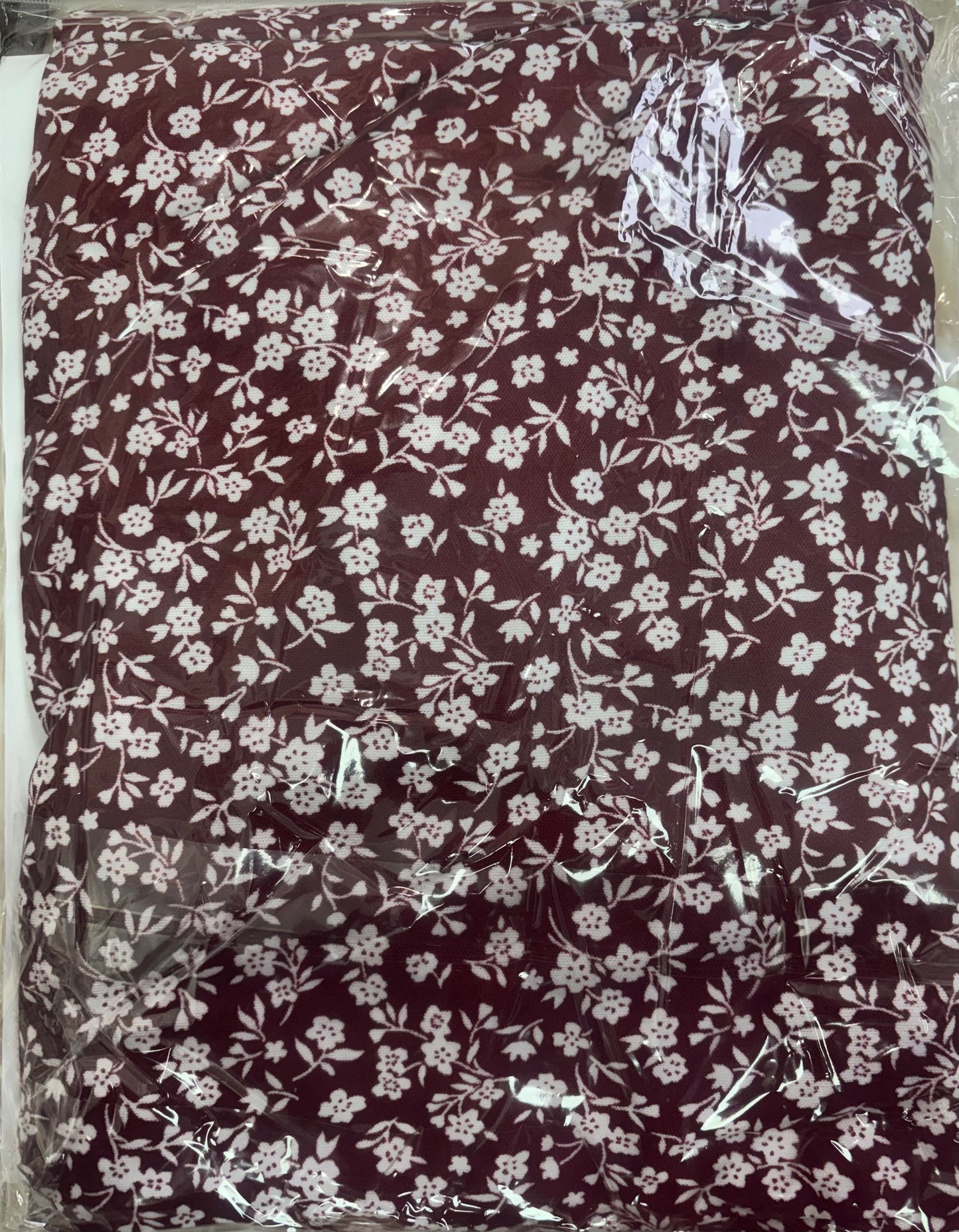 Prayer clothes flower print