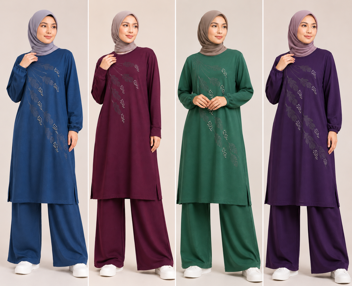 Leaf Waves Set