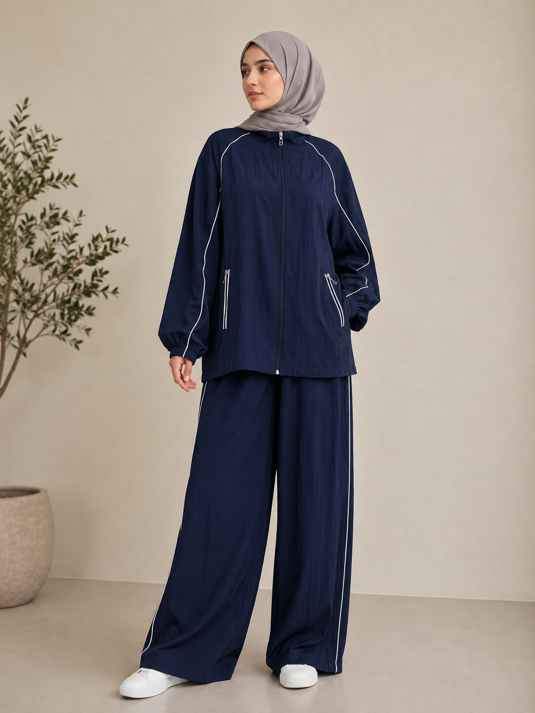 Cotton Lined Two-Piece Set