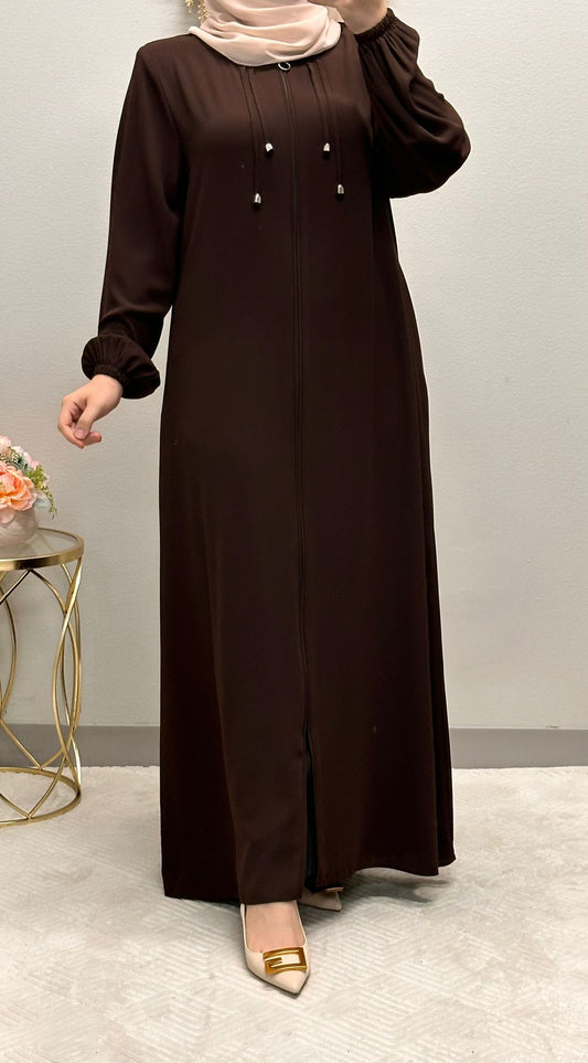 عباية سادة مقاس خاص