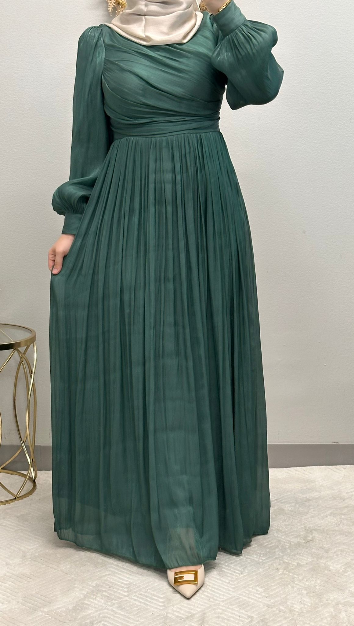 Refined Kloch Satin Formal Dress