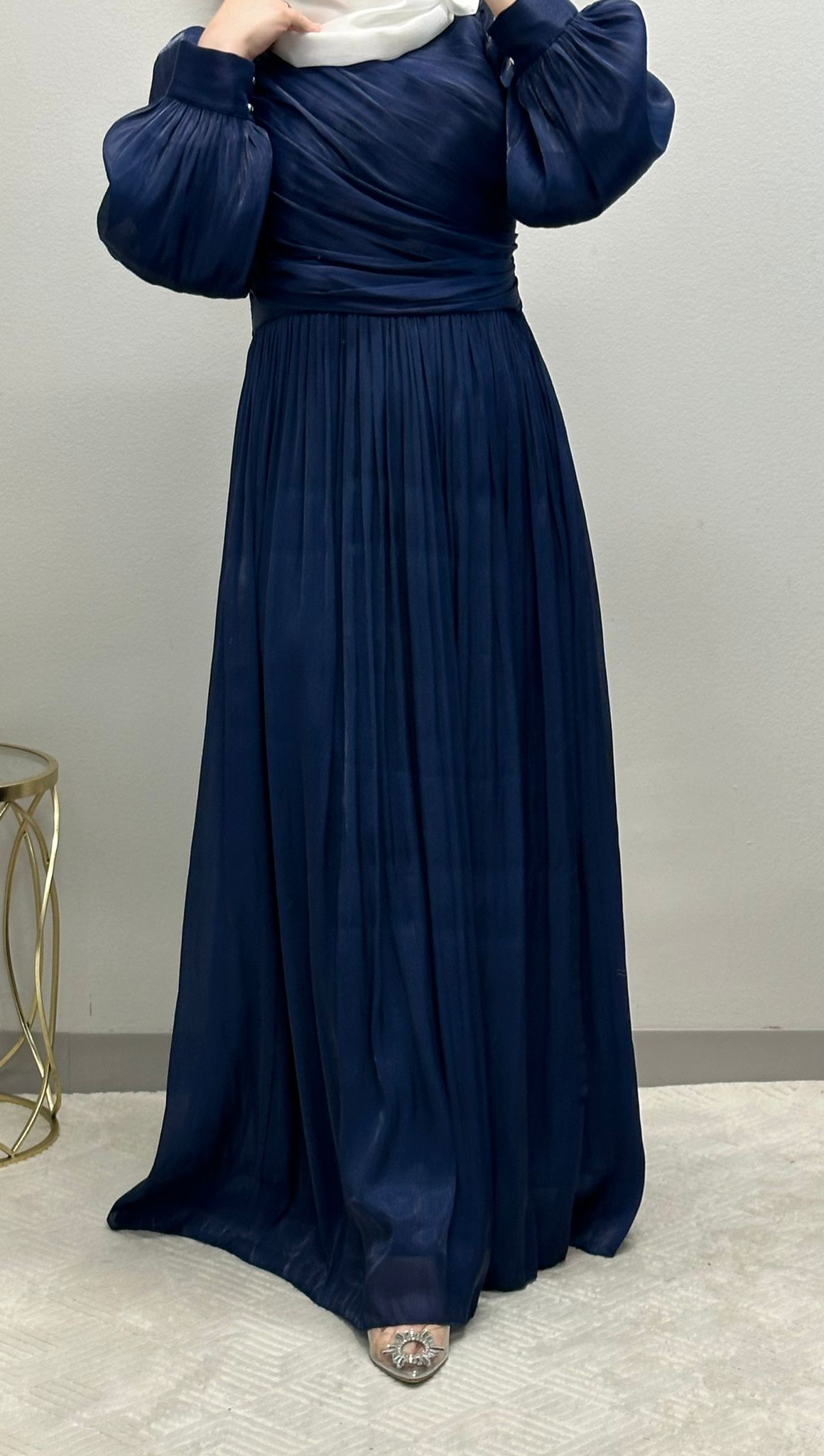 Refined Kloch Satin Formal Dress