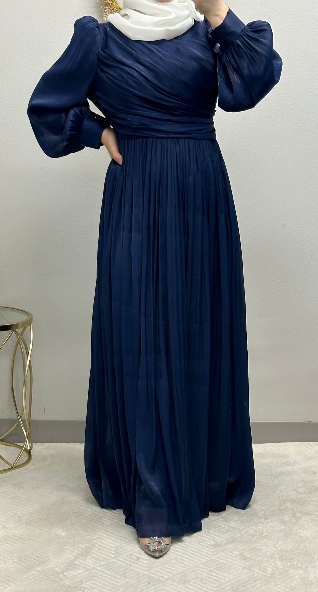 Refined Kloch Satin Formal Dress