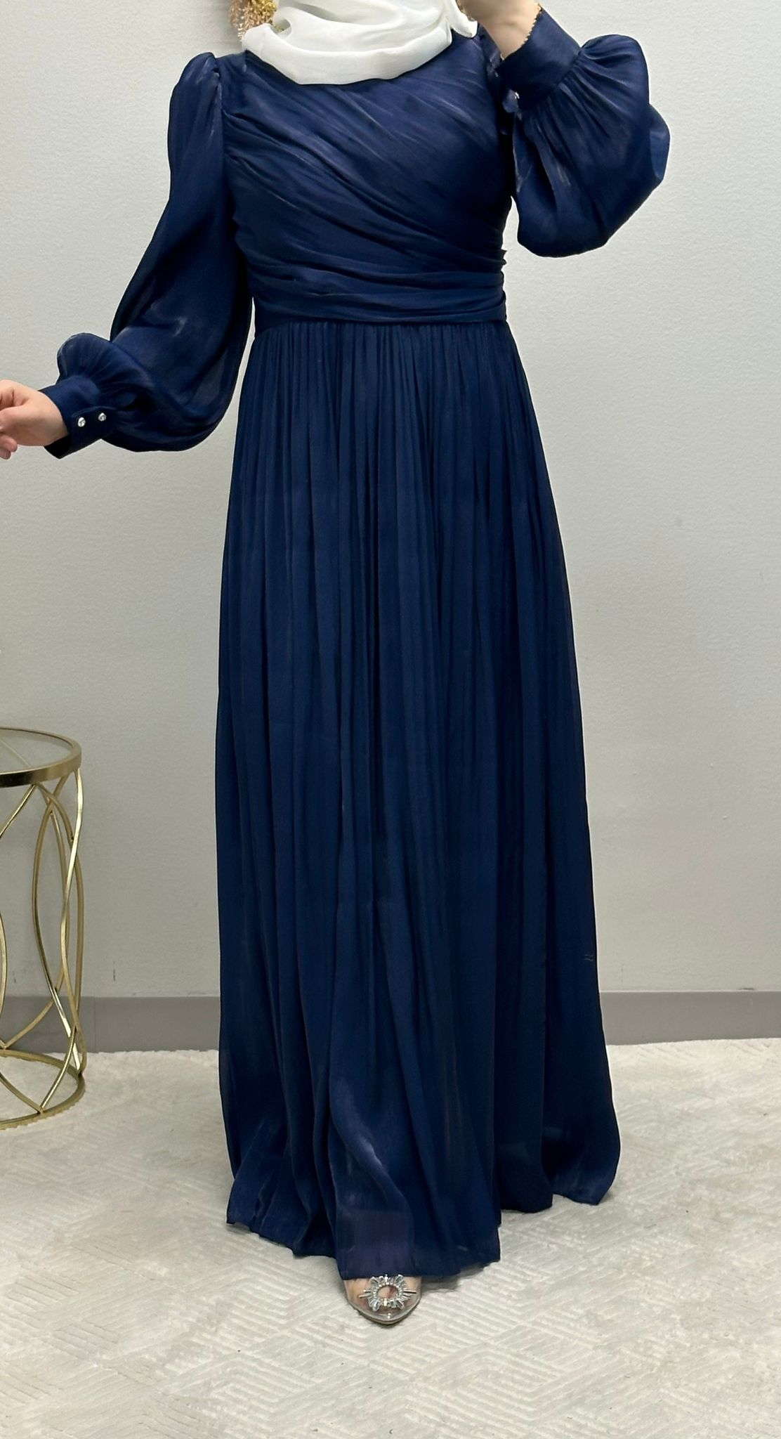 Refined Kloch Satin Formal Dress