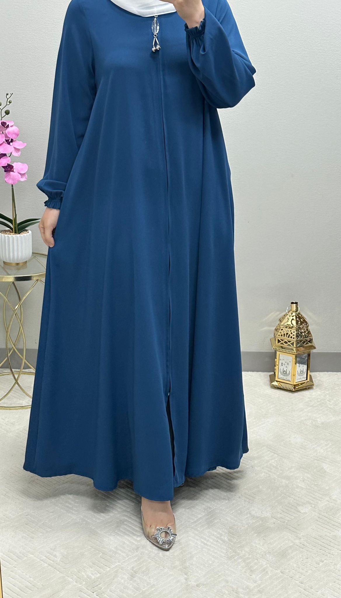 Soft colored Abaya