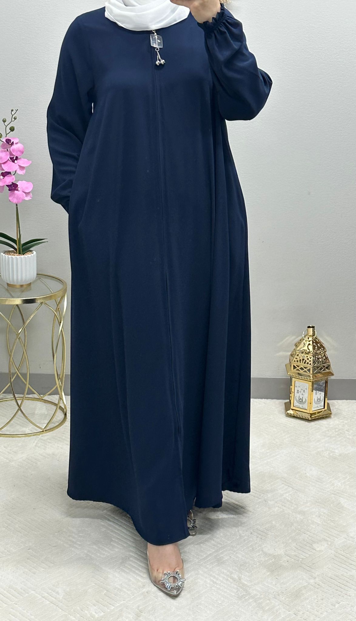 Soft colored Abaya
