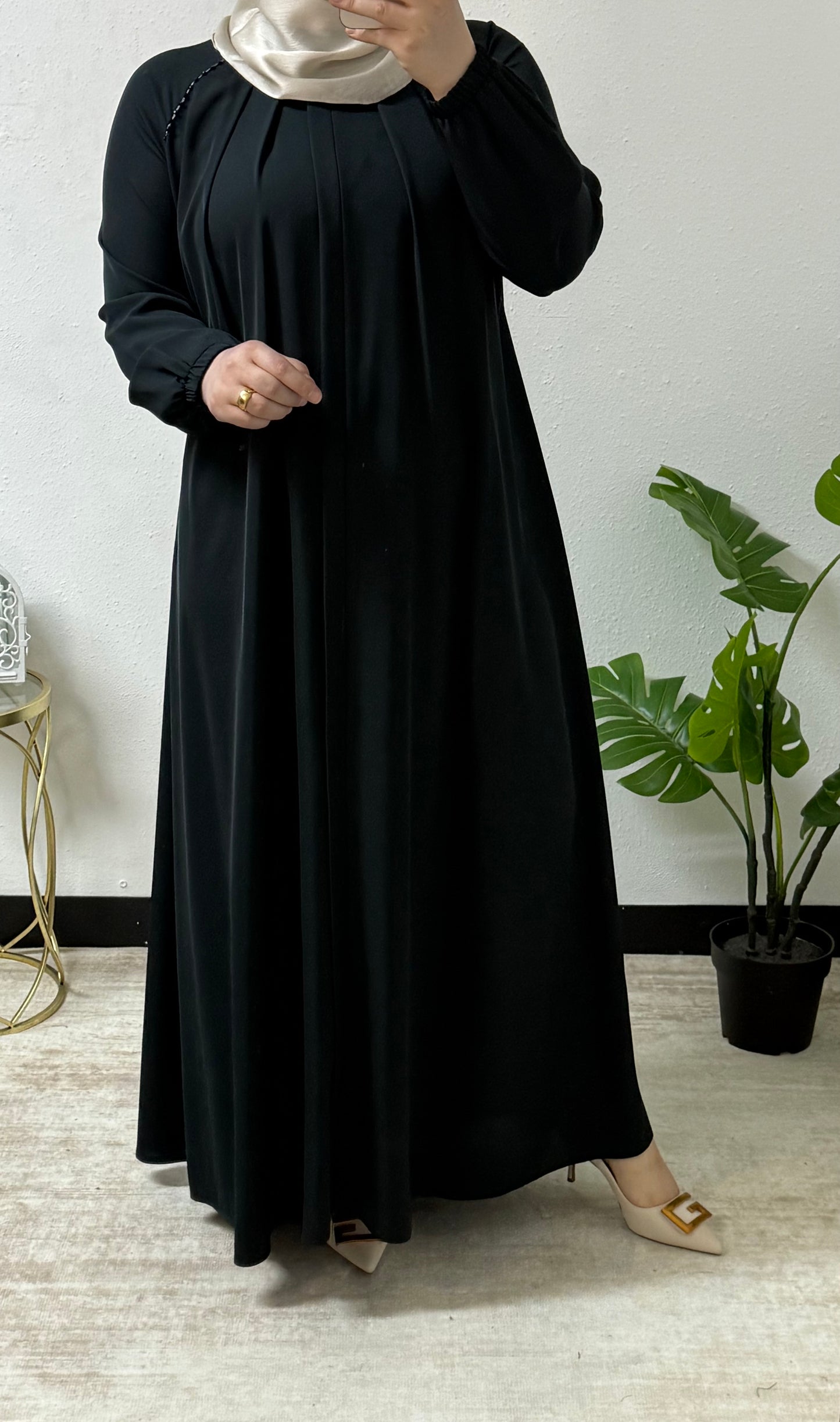 Beaded Lined Abaya