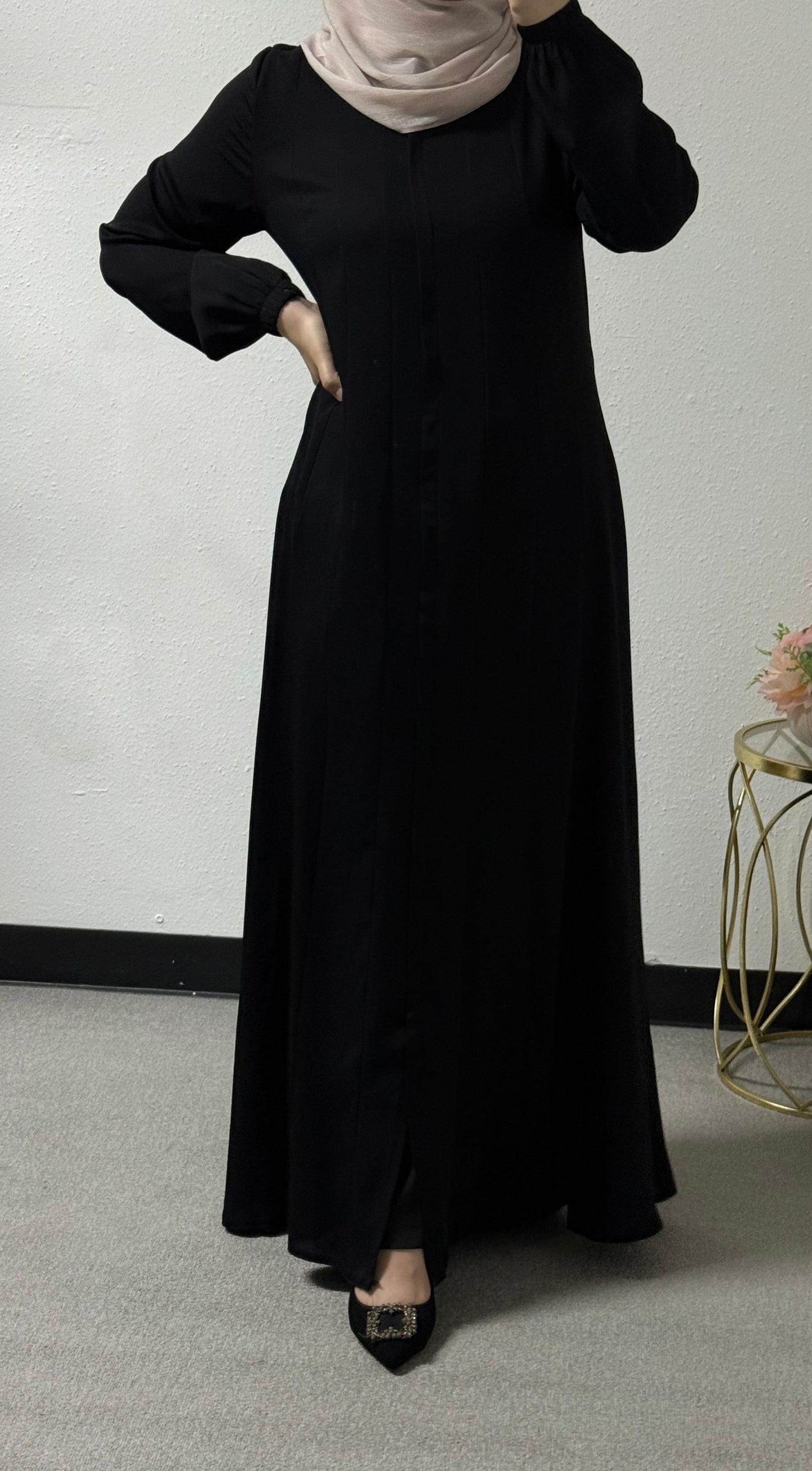 Simple abaya