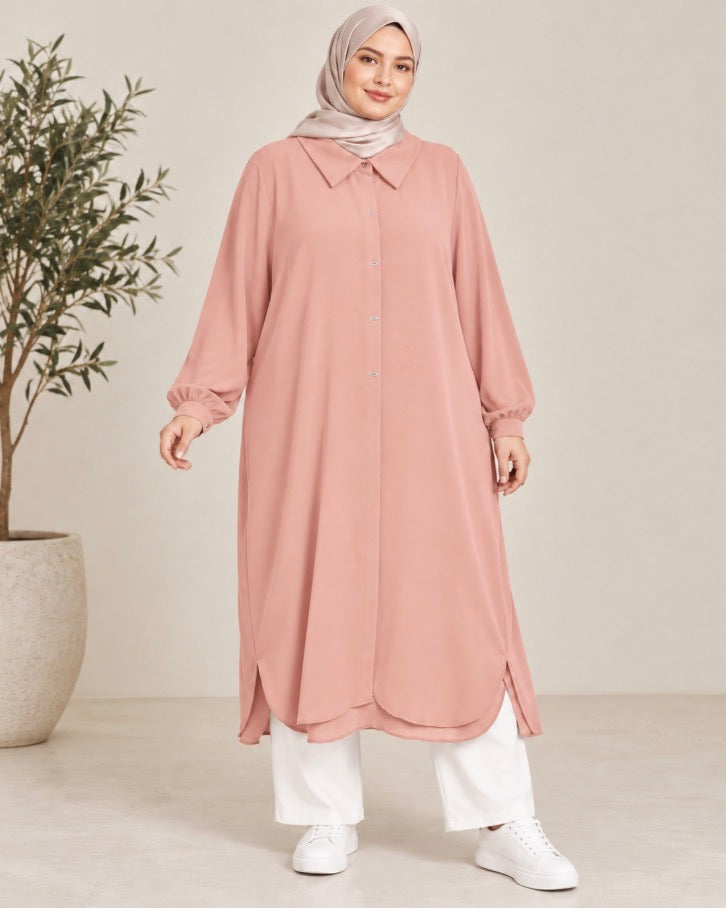 Plus-Size Midi Dress