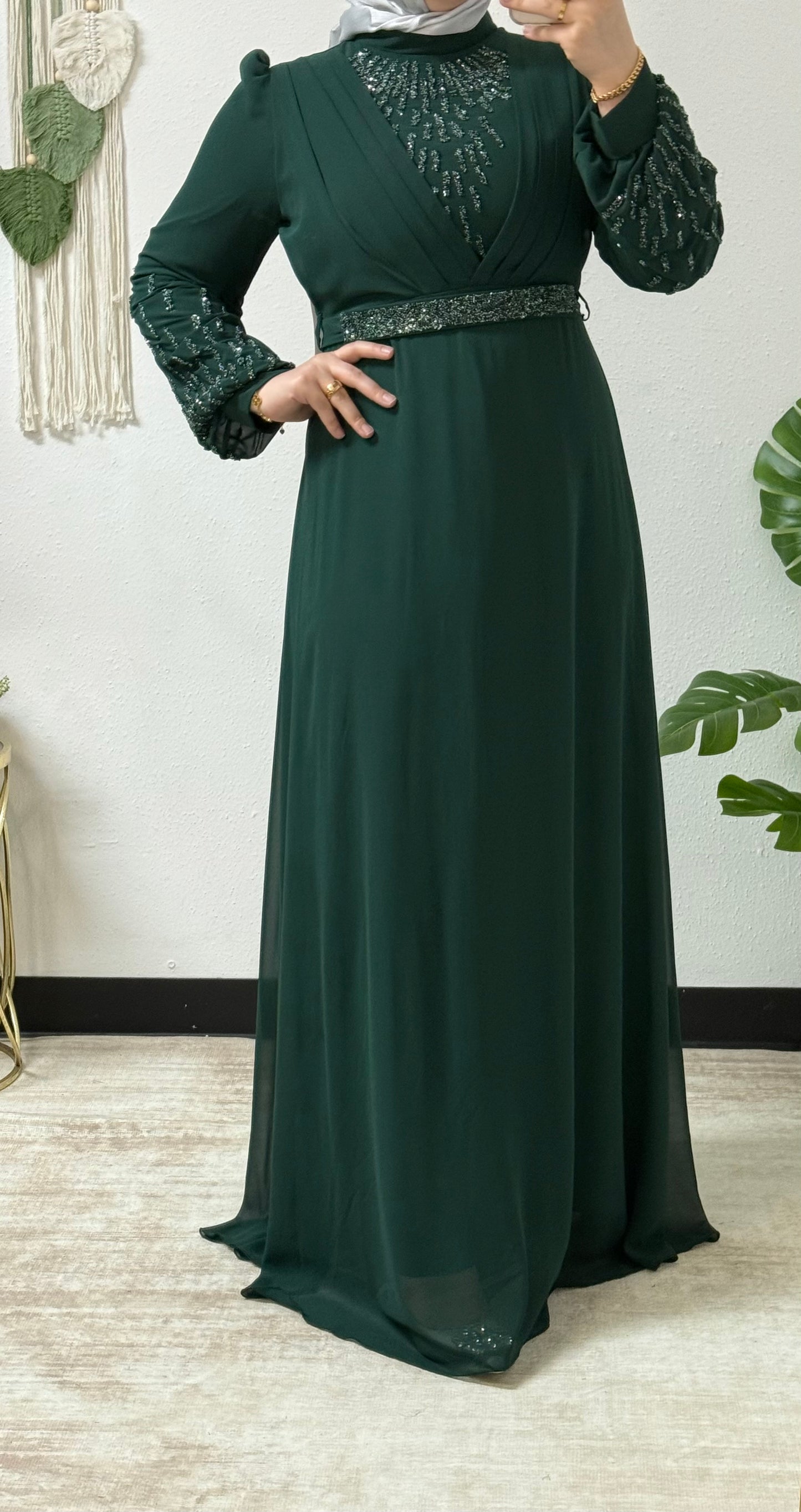 Modern sparkle dress