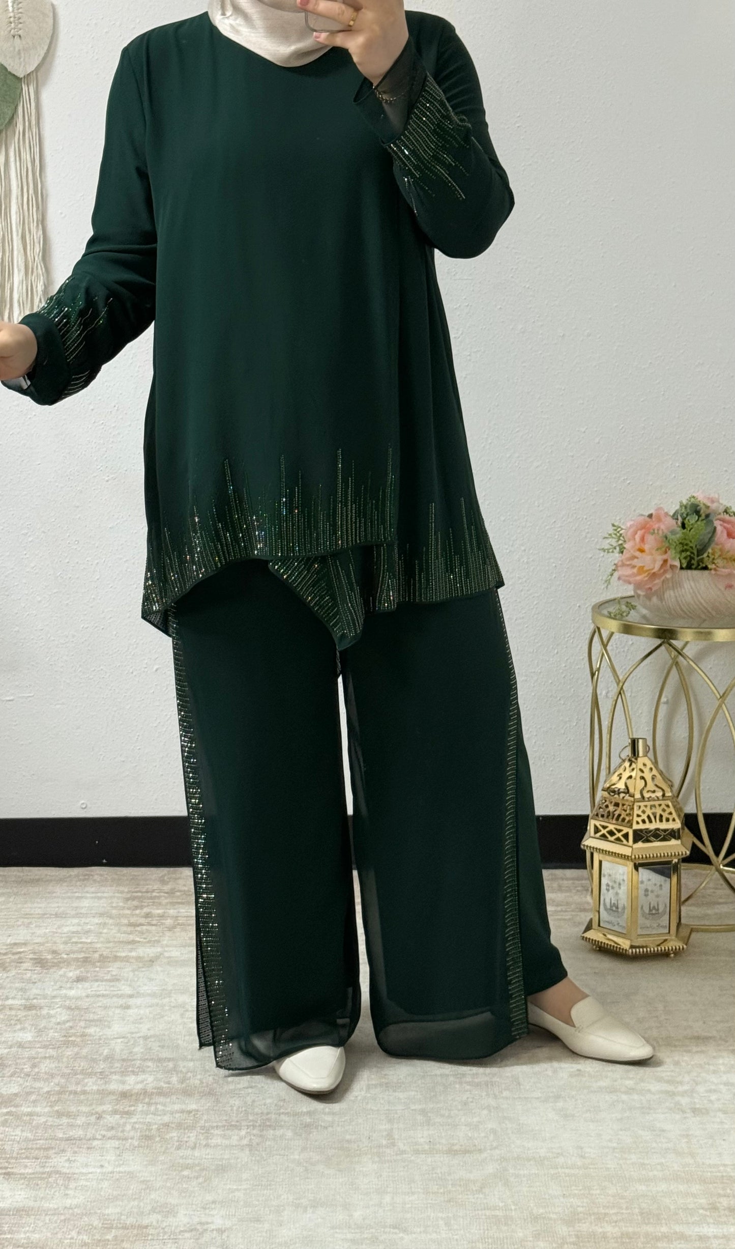 Modern chiffon set