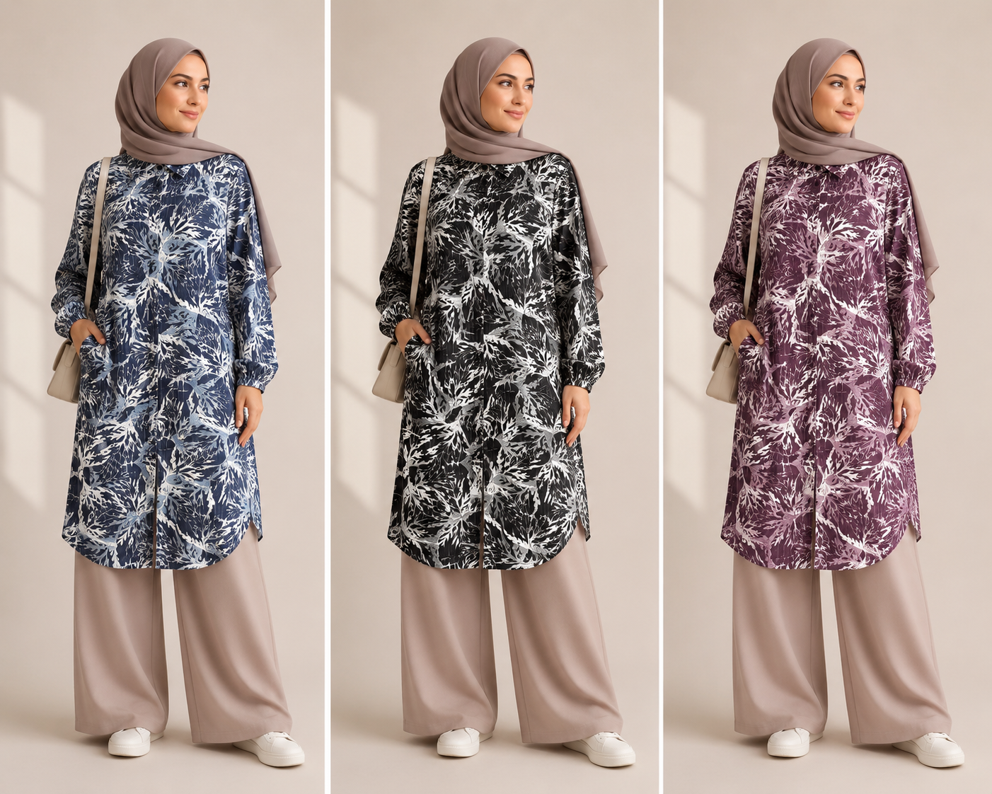 Linen Forest Print Shirt